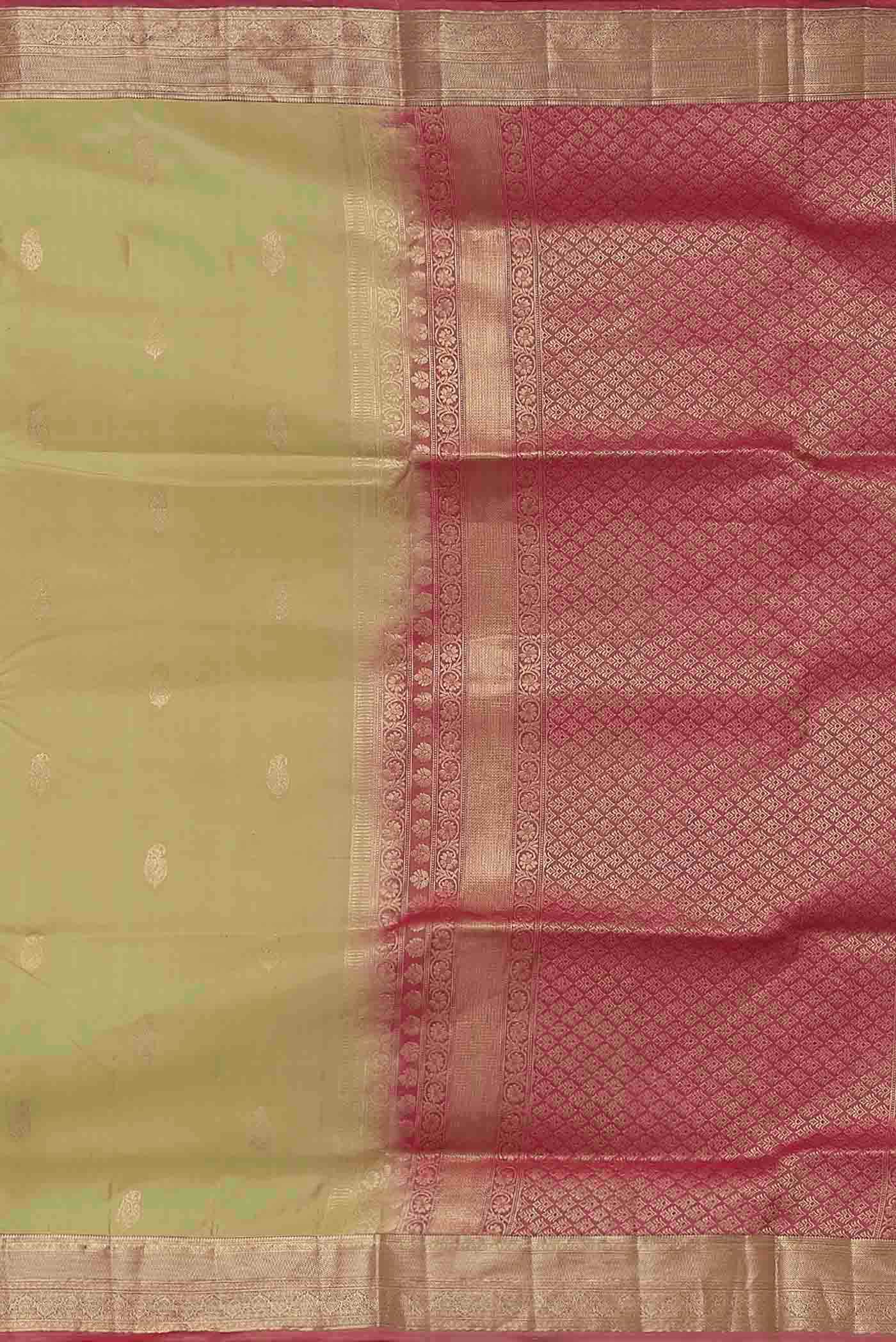 Beige Soft Silk Saree