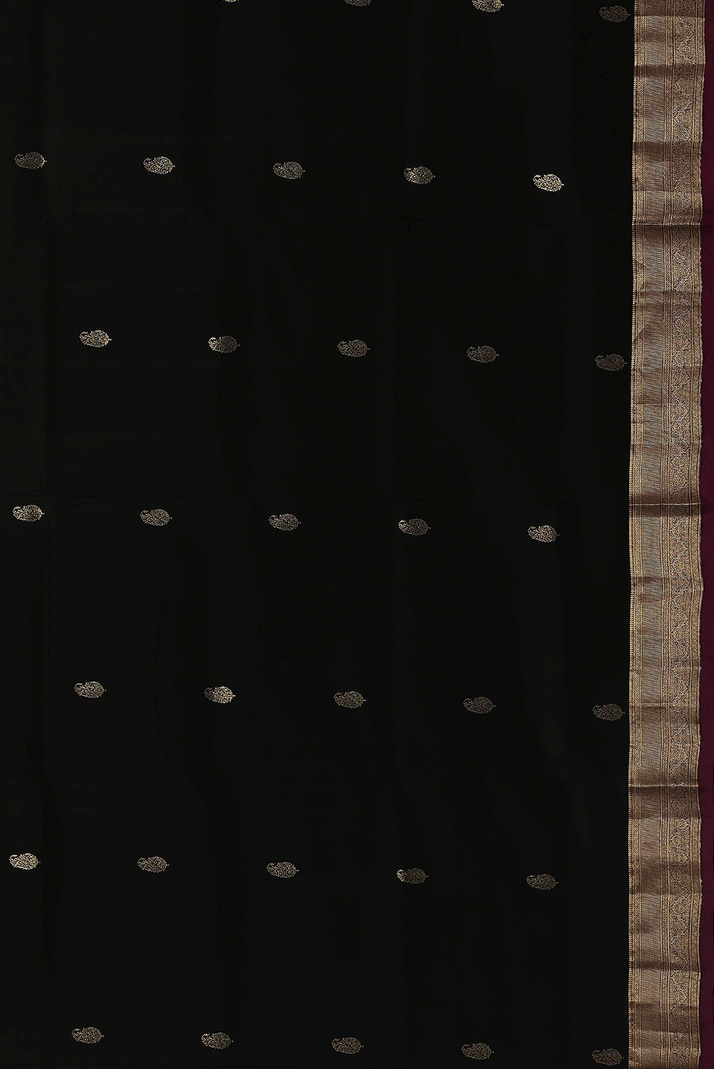 Black Soft Silk Saree