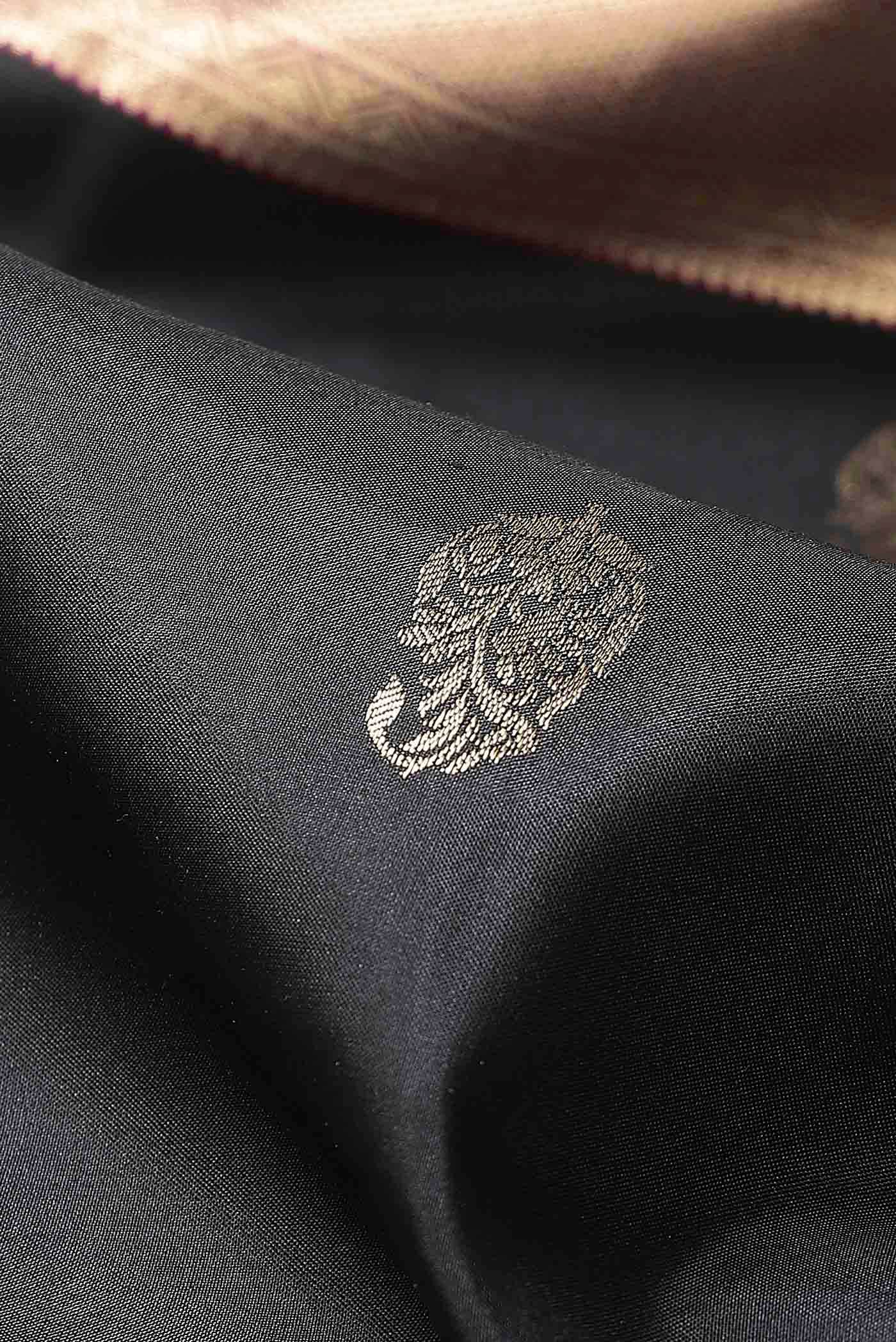 Black Soft Silk Saree
