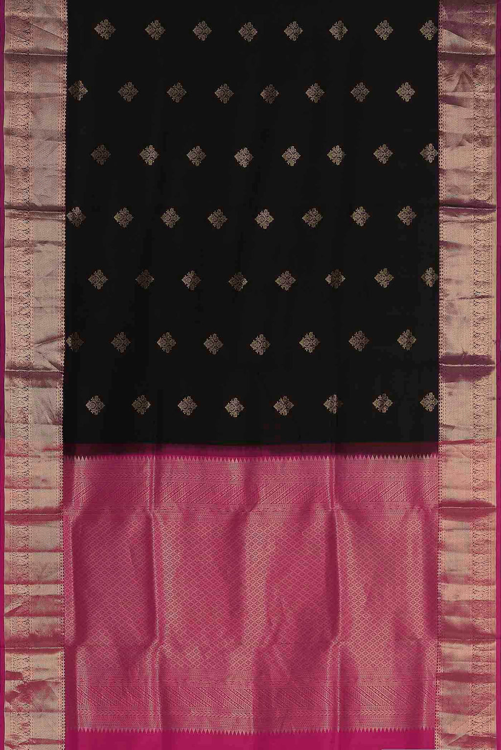 Black Soft Silk Saree
