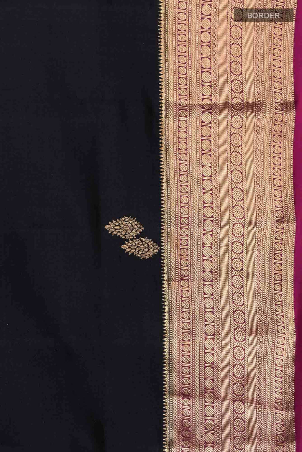 Black Soft Silk Saree