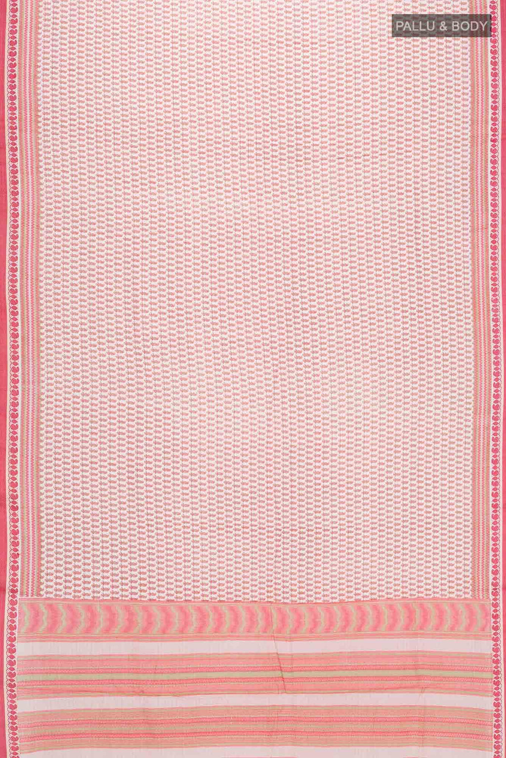 Deep Red Tussar Saree