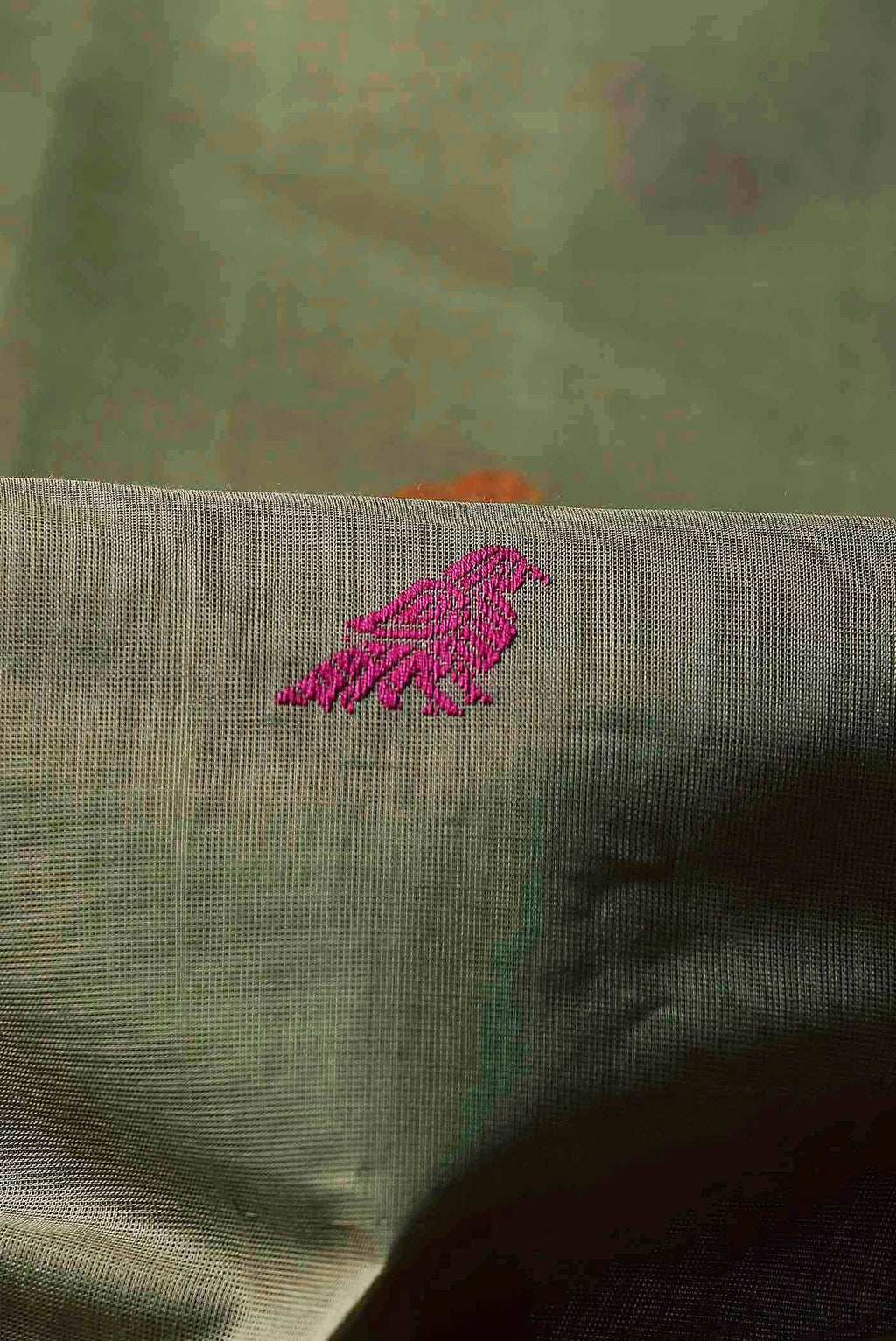 Green Coimbatore Cotton Saree