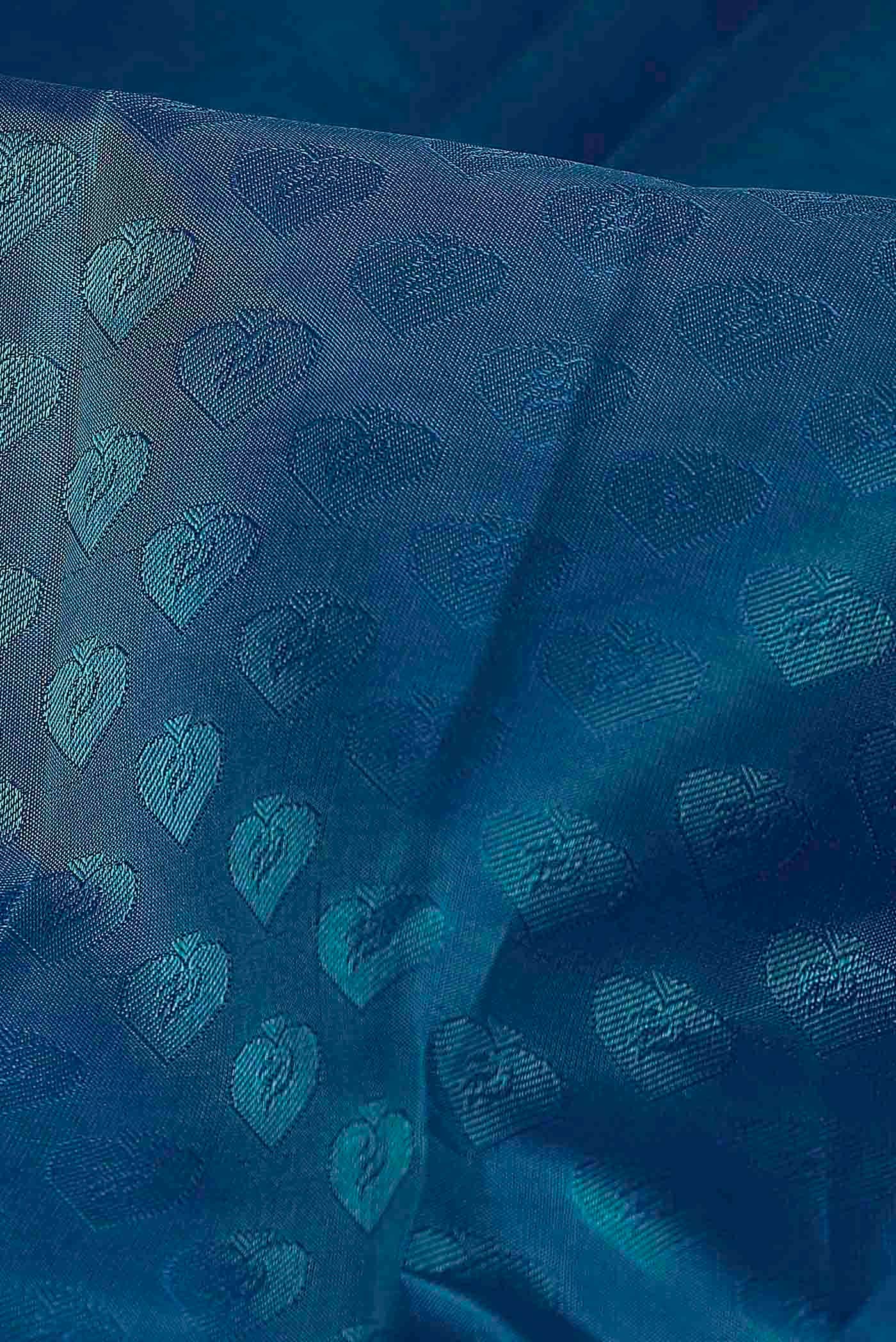 Blue Kanchipuram Silk Saree