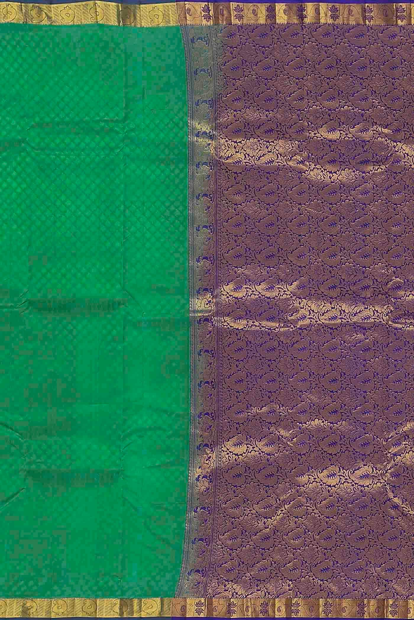 Green Kanchipuram Silk Saree