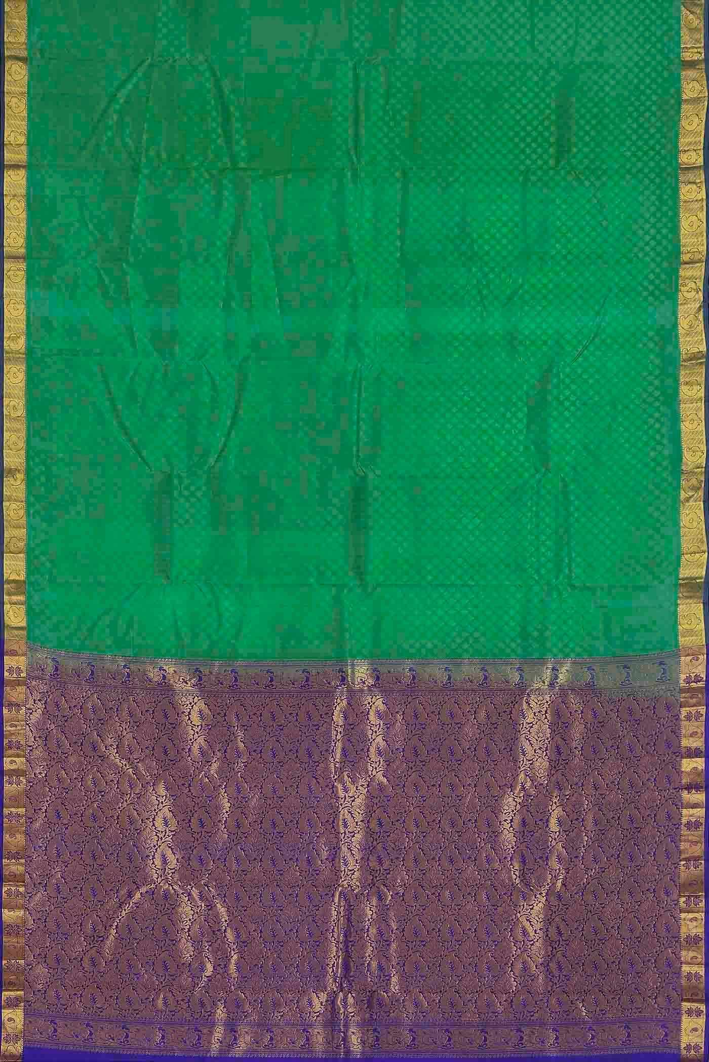 Green Kanchipuram Silk Saree