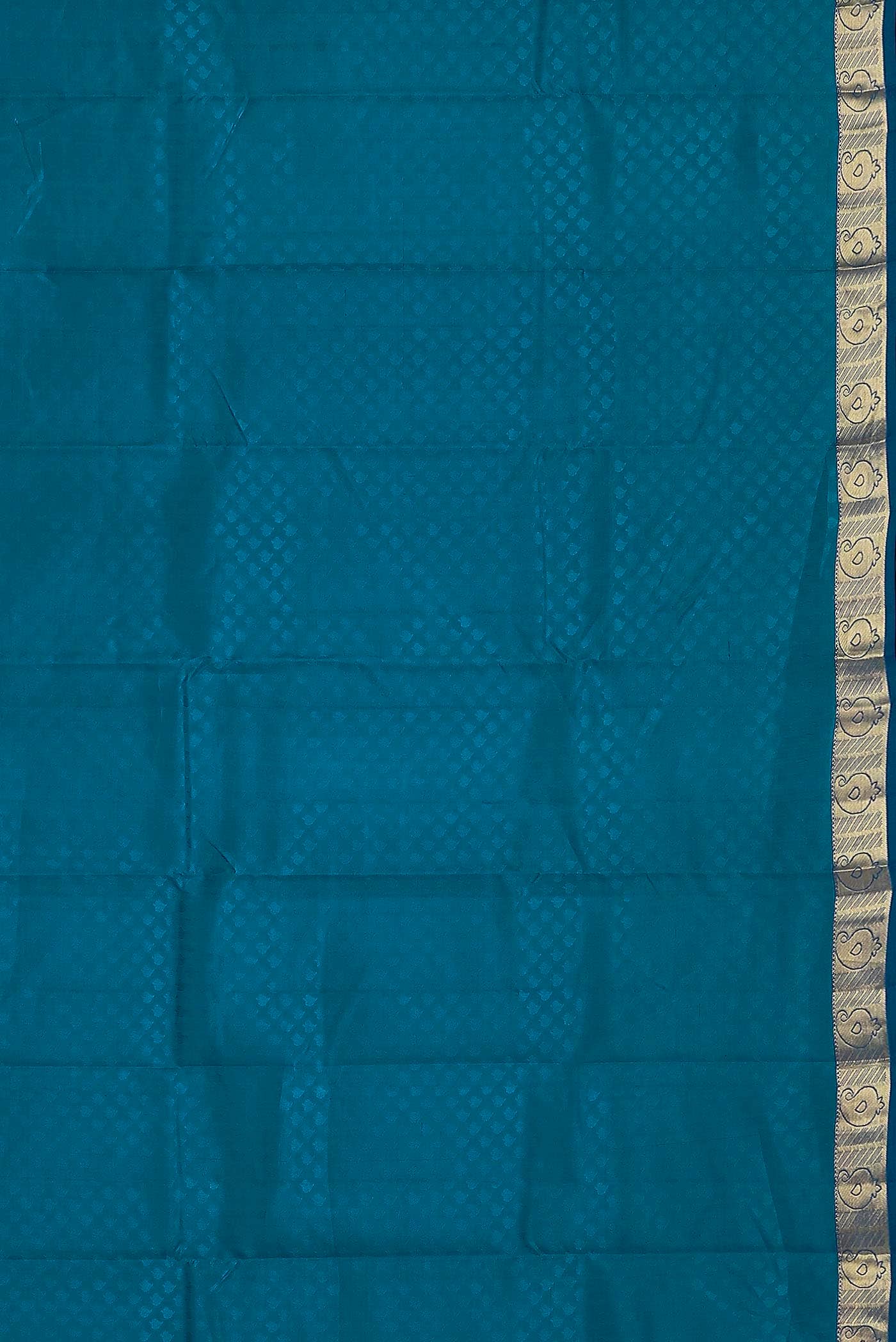 Blue Kanchipuram Silk Saree