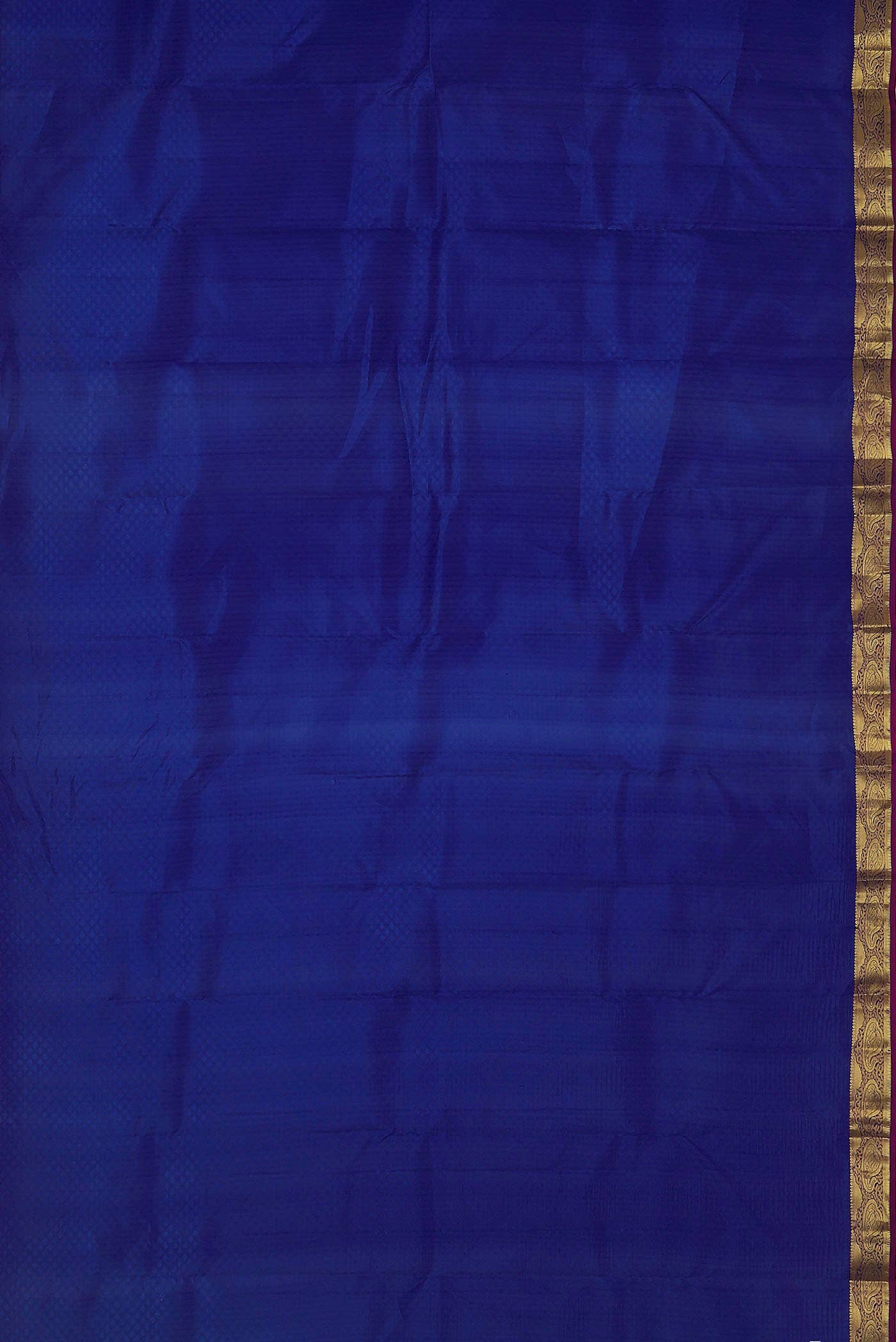 Blue Kanchipuram Silk Saree