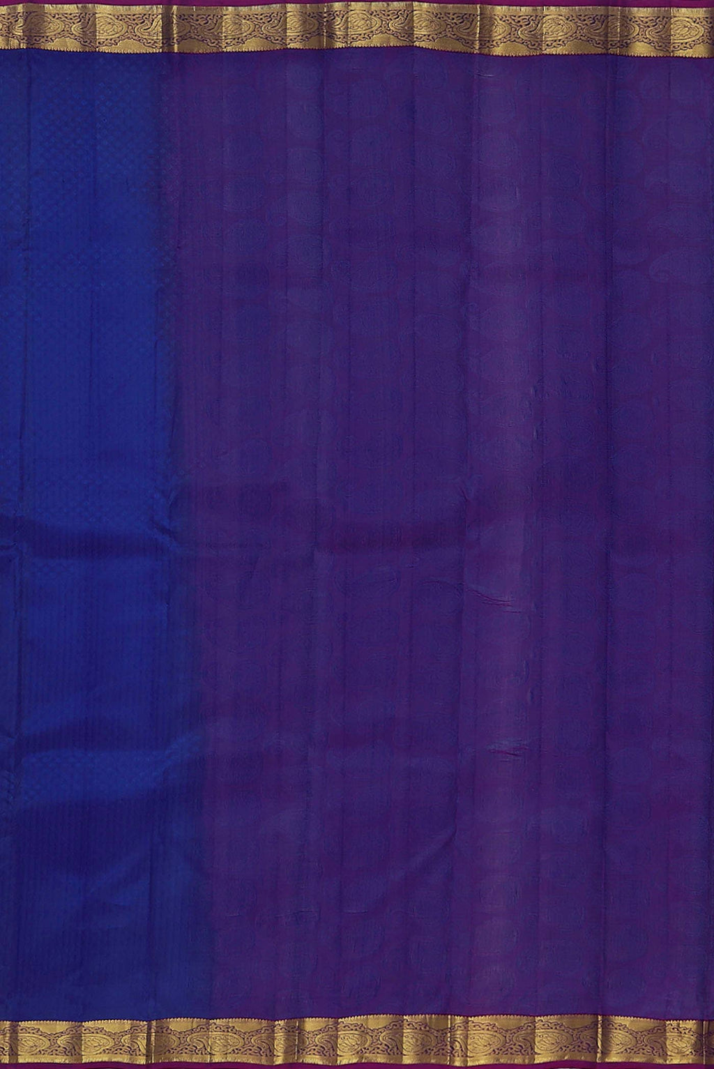 Blue Kanchipuram Silk Saree