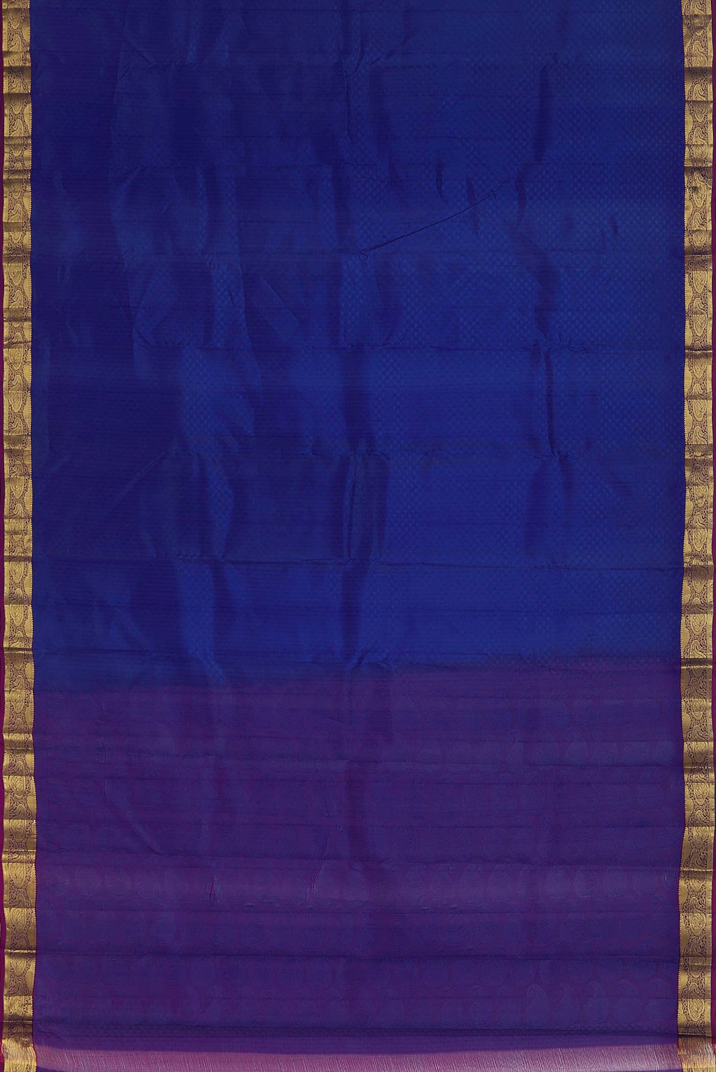 Blue Kanchipuram Silk Saree