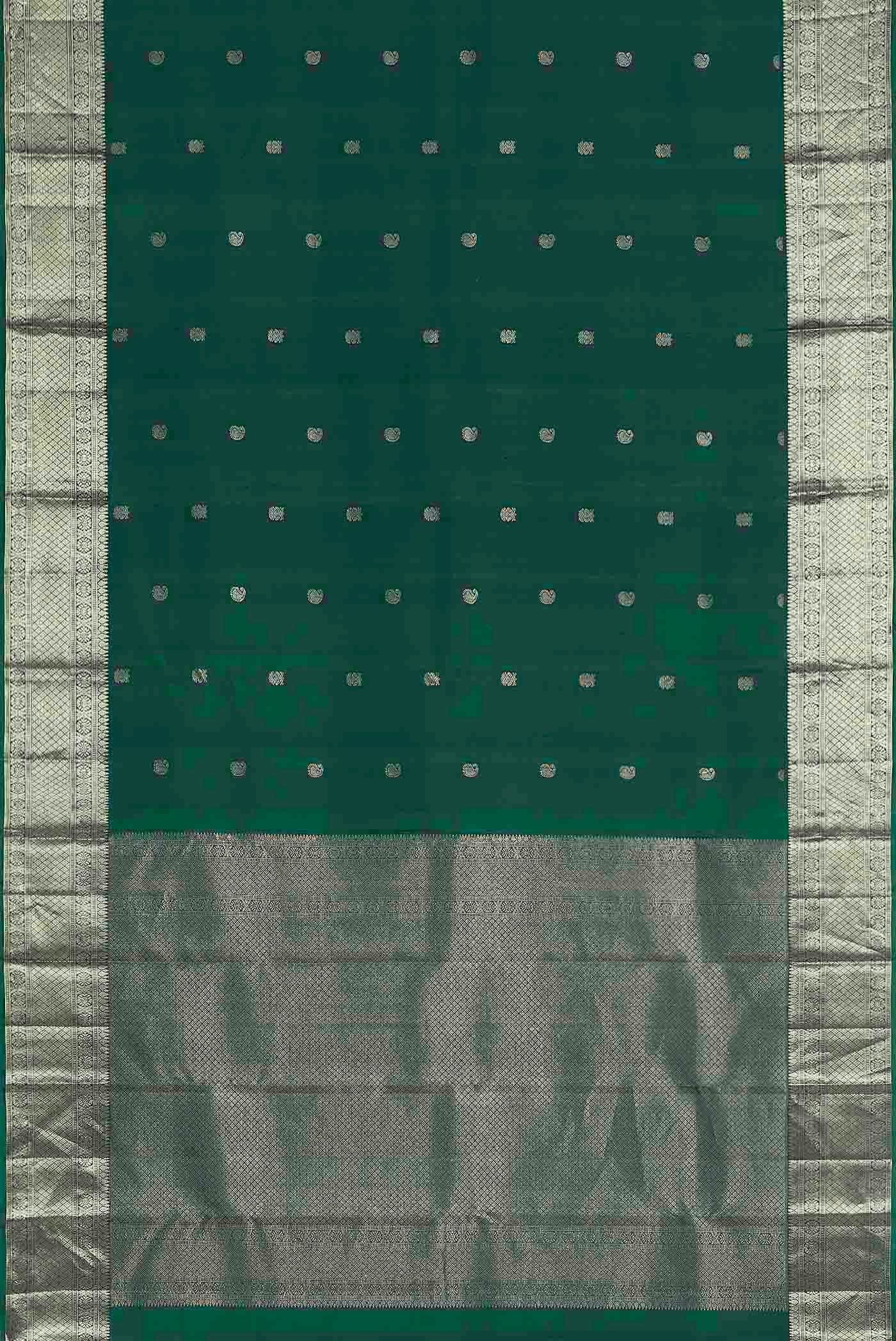Green Kanchipuram Silk Saree