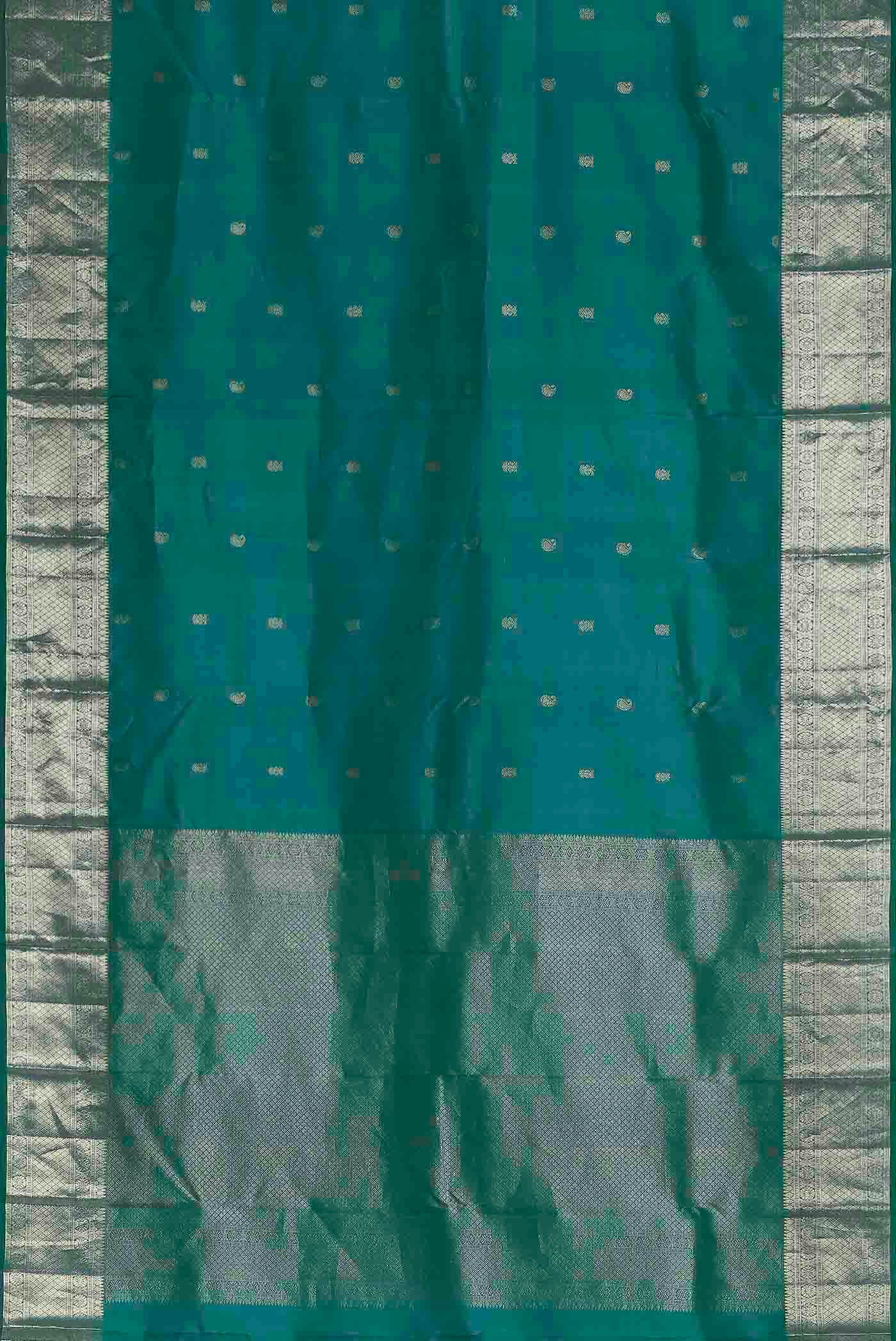 Green Kanchipuram Silk Saree