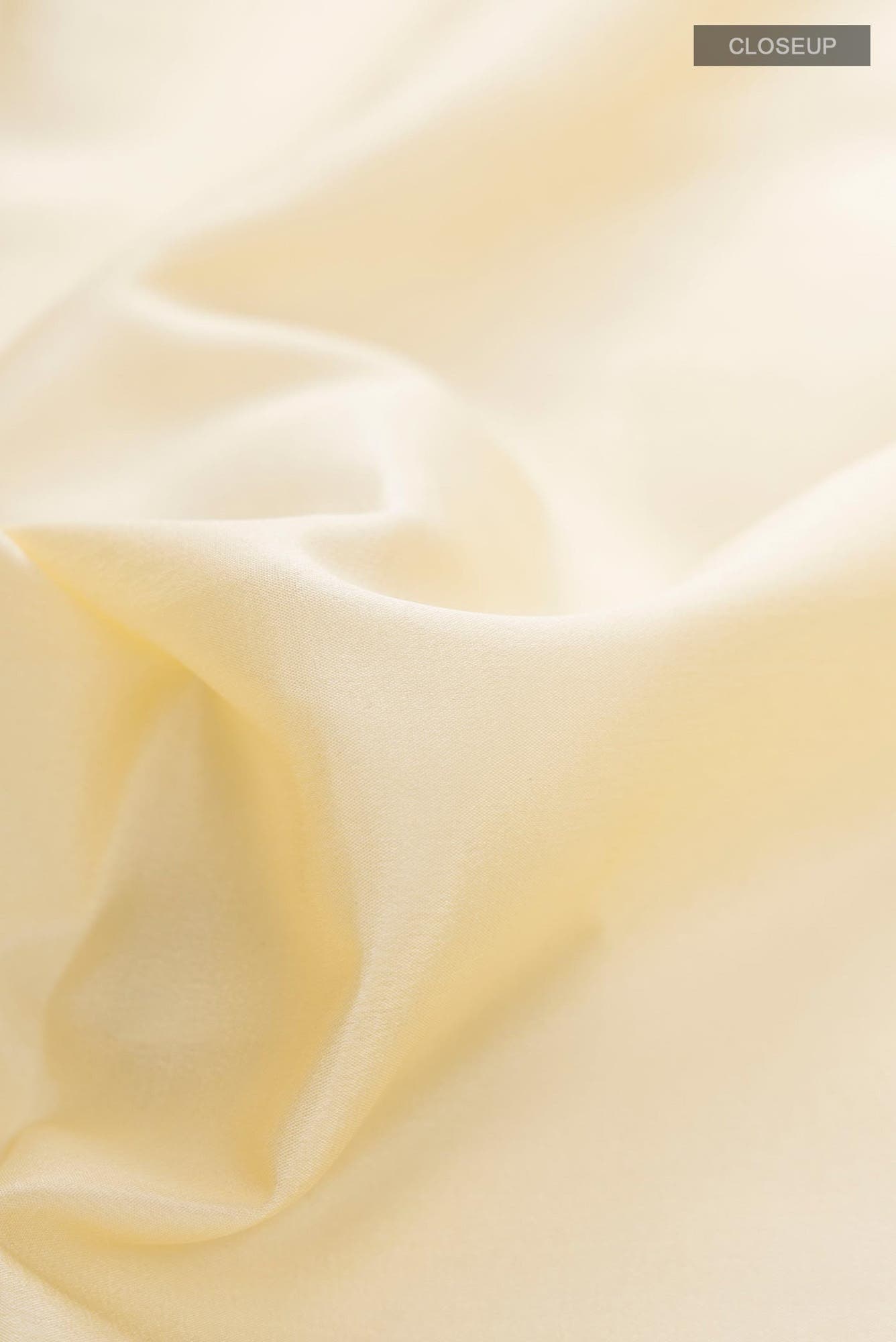 Cream Mysore Crepe Saree