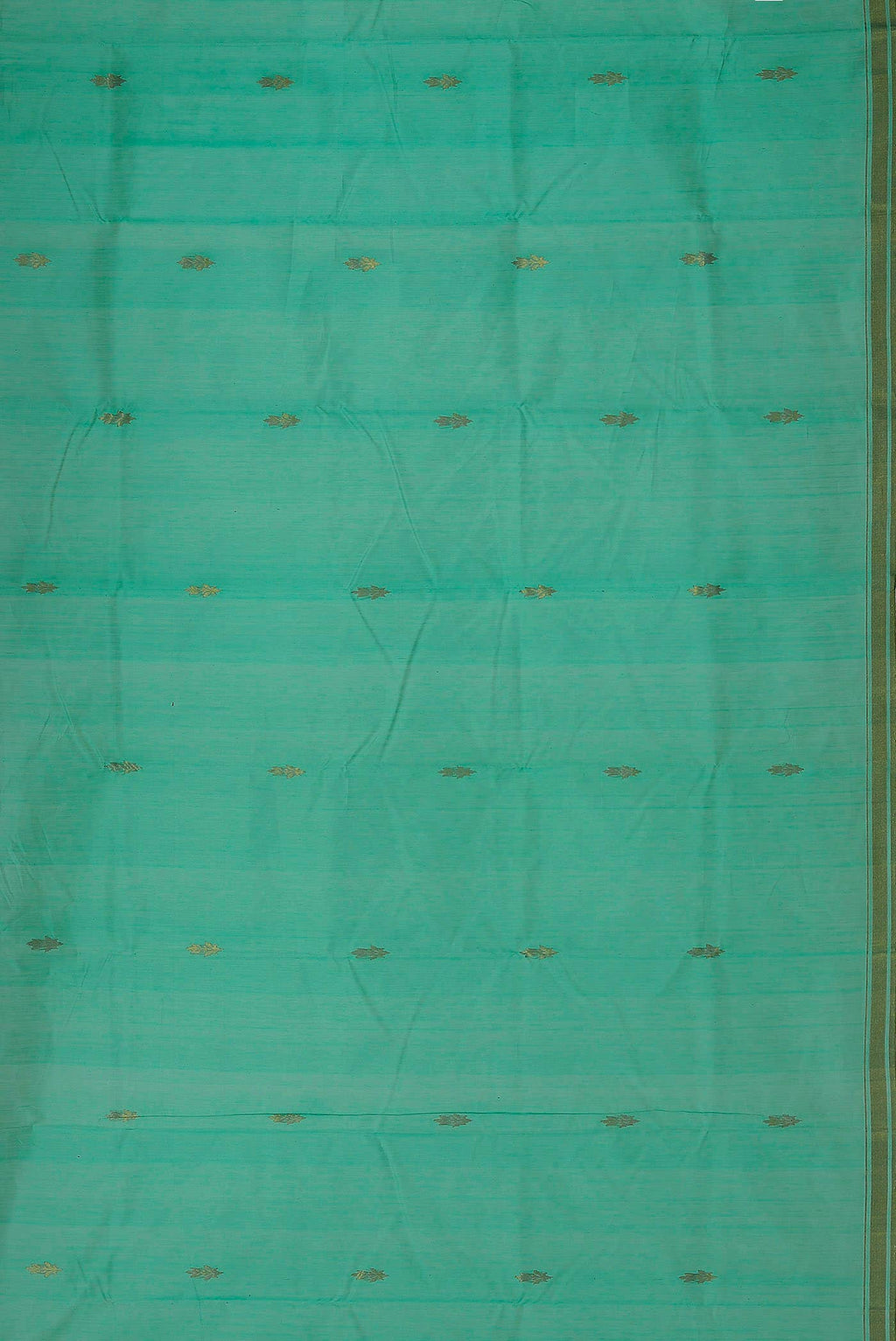 Green Chanderi Silk Cotton Saree