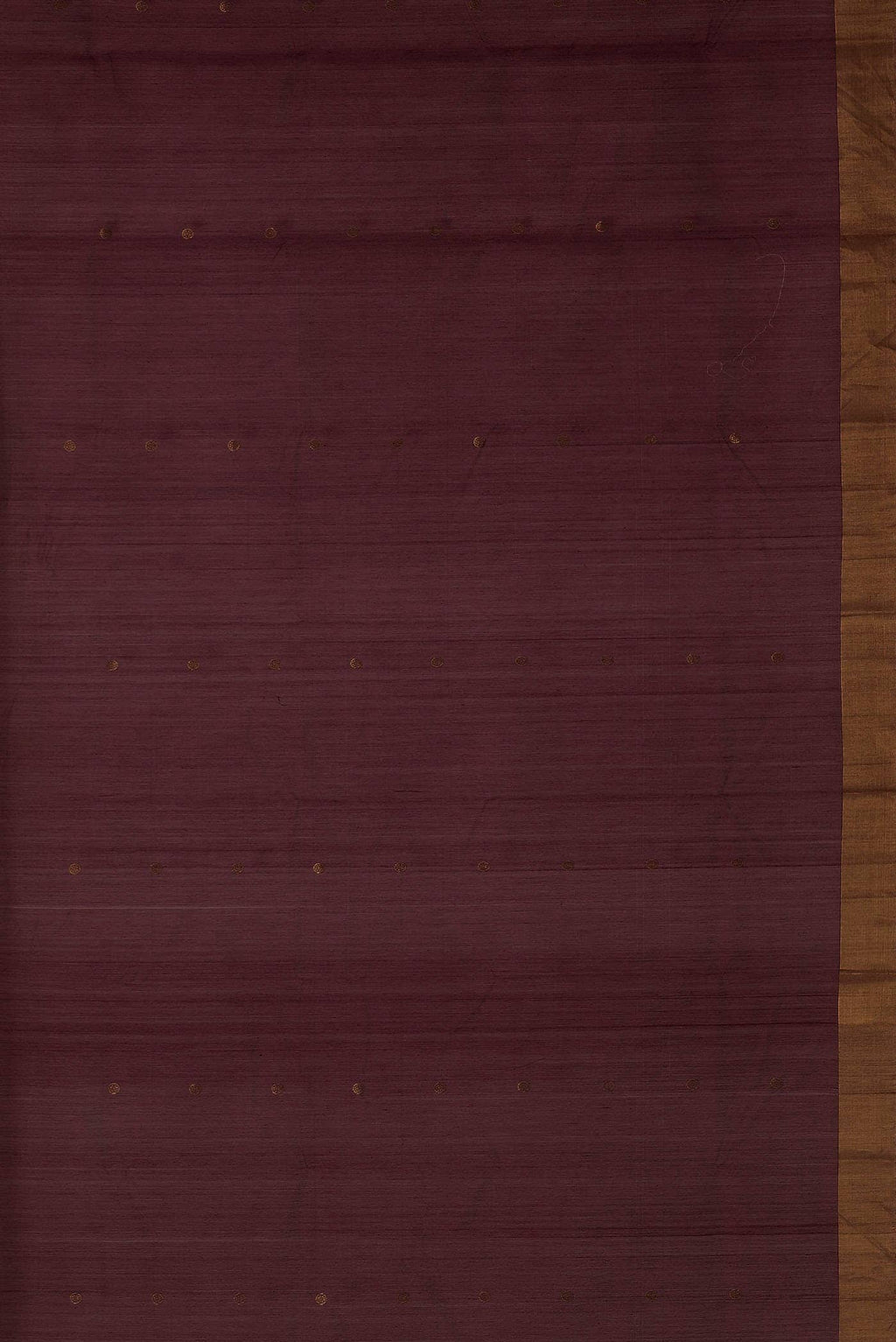 Coffee Brown Chanderi Silk Cotton Saree