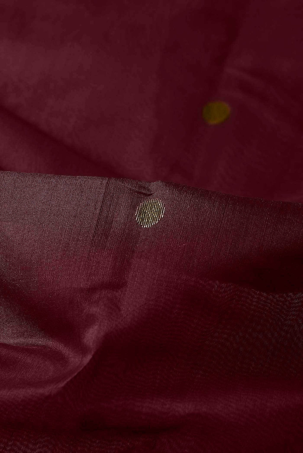 Coffee Brown Chanderi Silk Cotton Saree