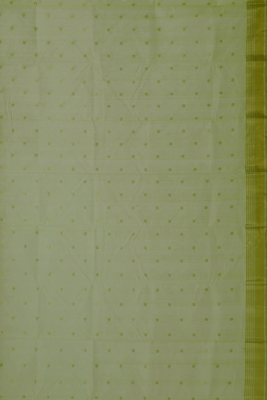 Pista Green Chanderi Silk Cotton Saree