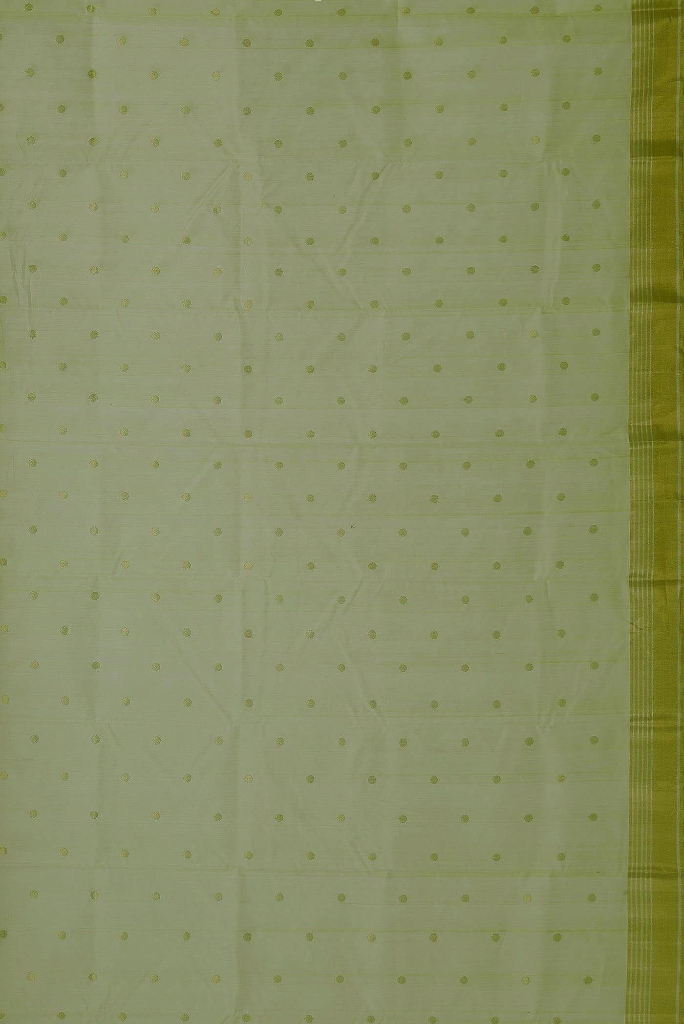 Pista Green Chanderi Silk Cotton Saree