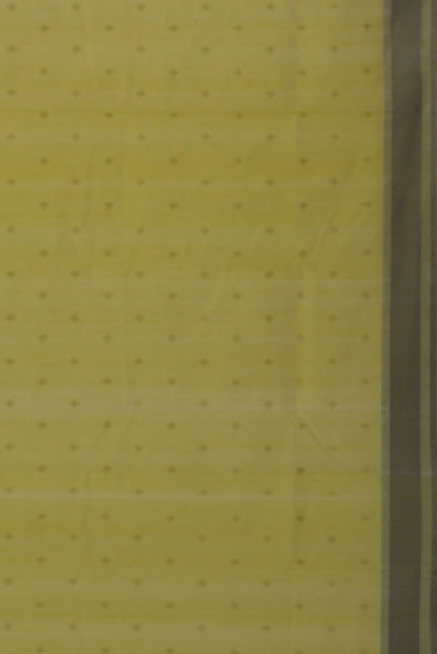Yellow Chanderi Silk Cotton Saree