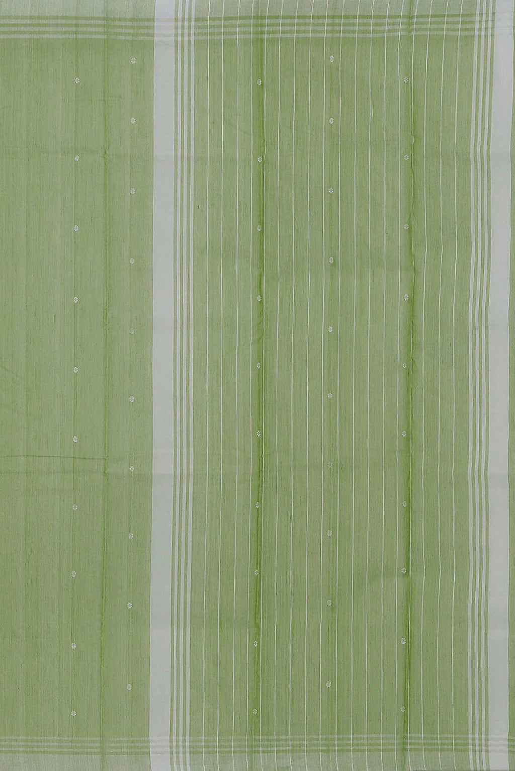 Green Chanderi Silk Cotton Saree