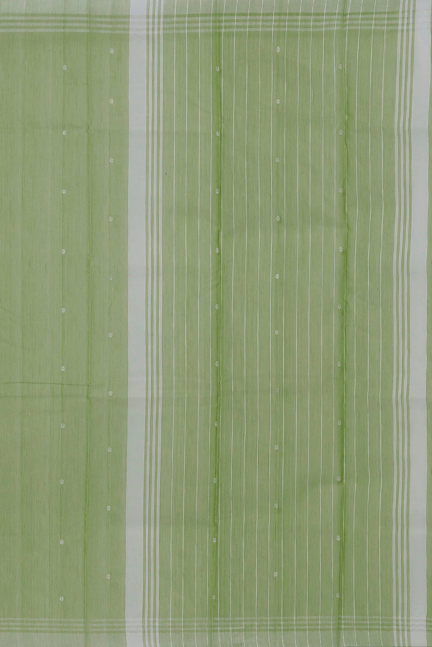 Green Chanderi Silk Cotton Saree