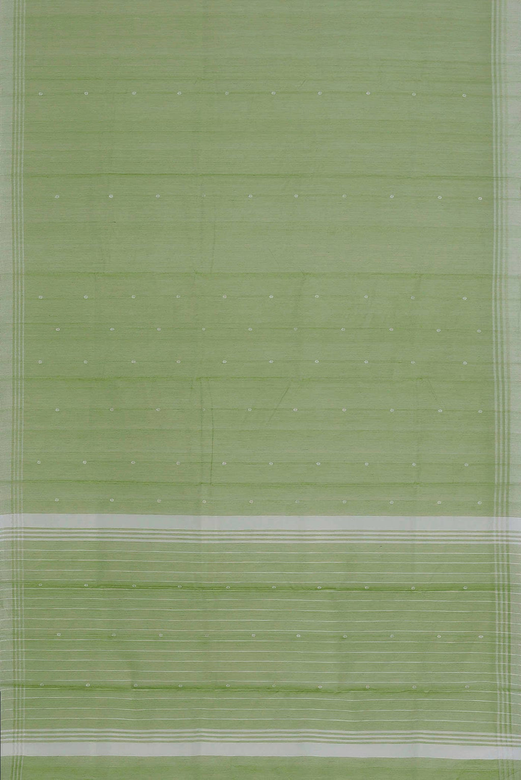 Green Chanderi Silk Cotton Saree