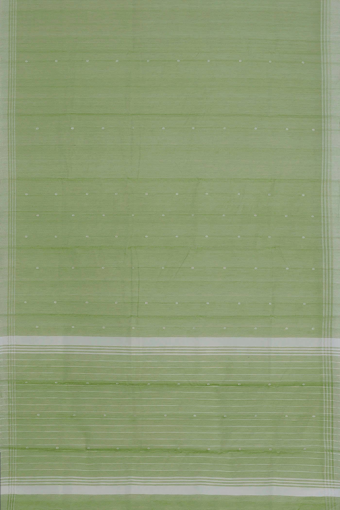 Green Chanderi Silk Cotton Saree