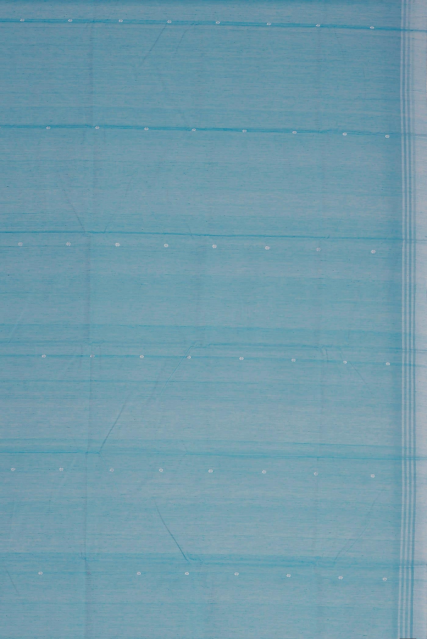 Light Blue Chanderi Silk Cotton Saree