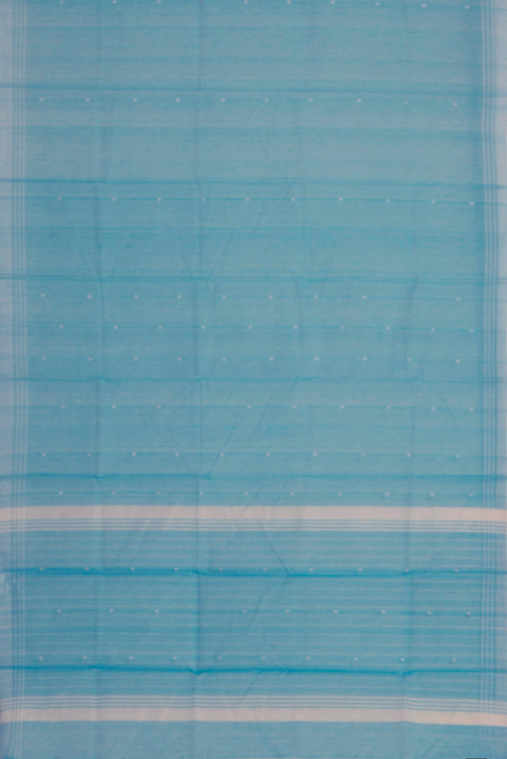 Light Blue Chanderi Silk Cotton Saree