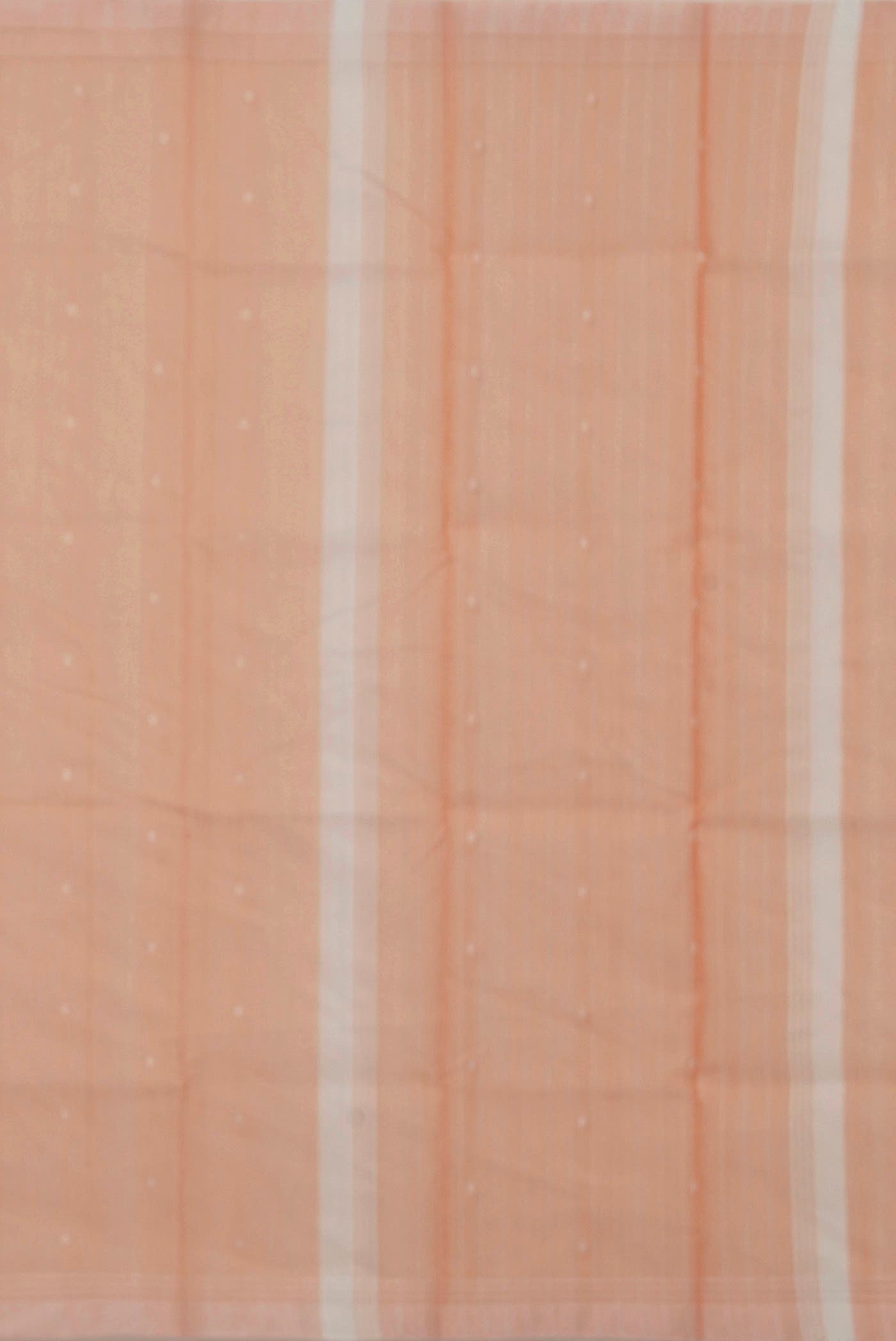 Peach Chanderi Silk Cotton Saree