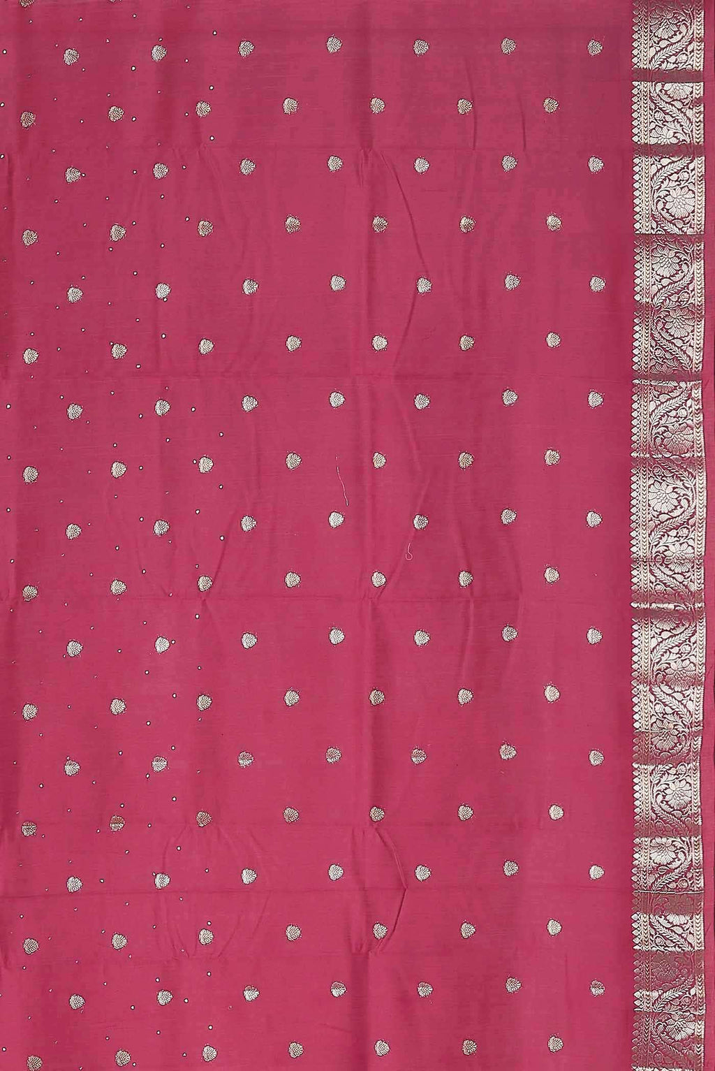 Pink Chanderi Silk Cotton Saree