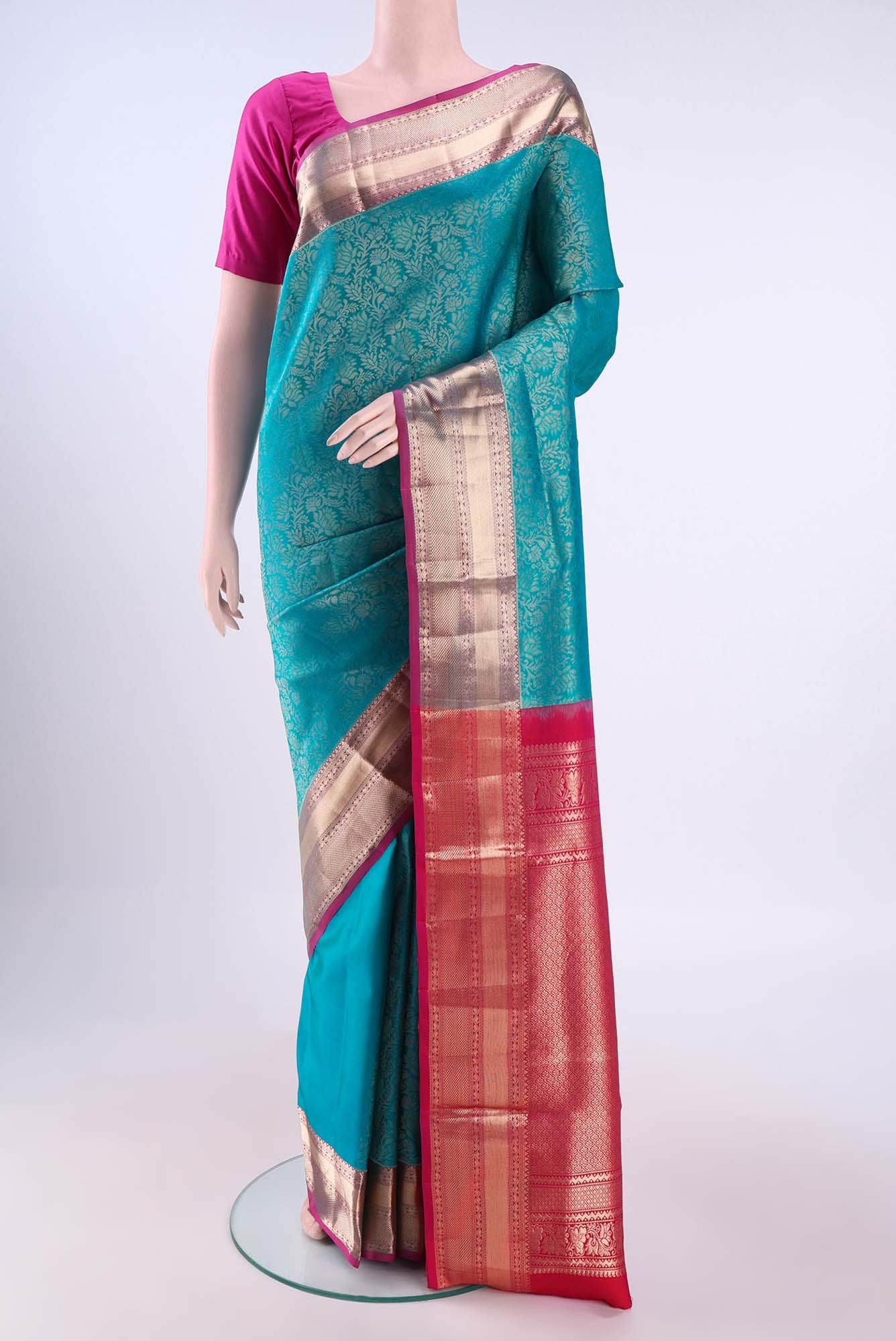 Blue Uppada Silk Saree
