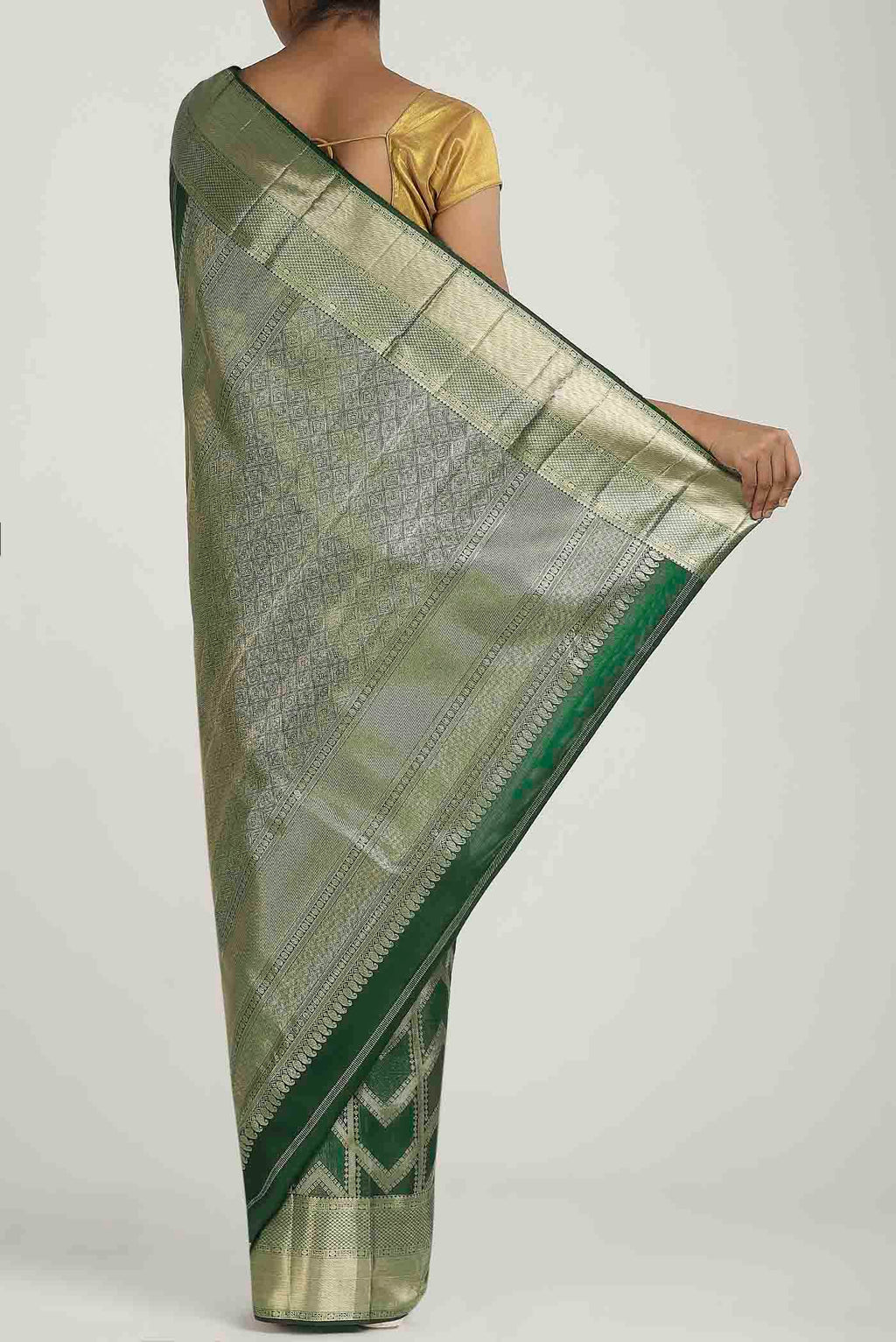 Green Kanchipuram Silk Saree