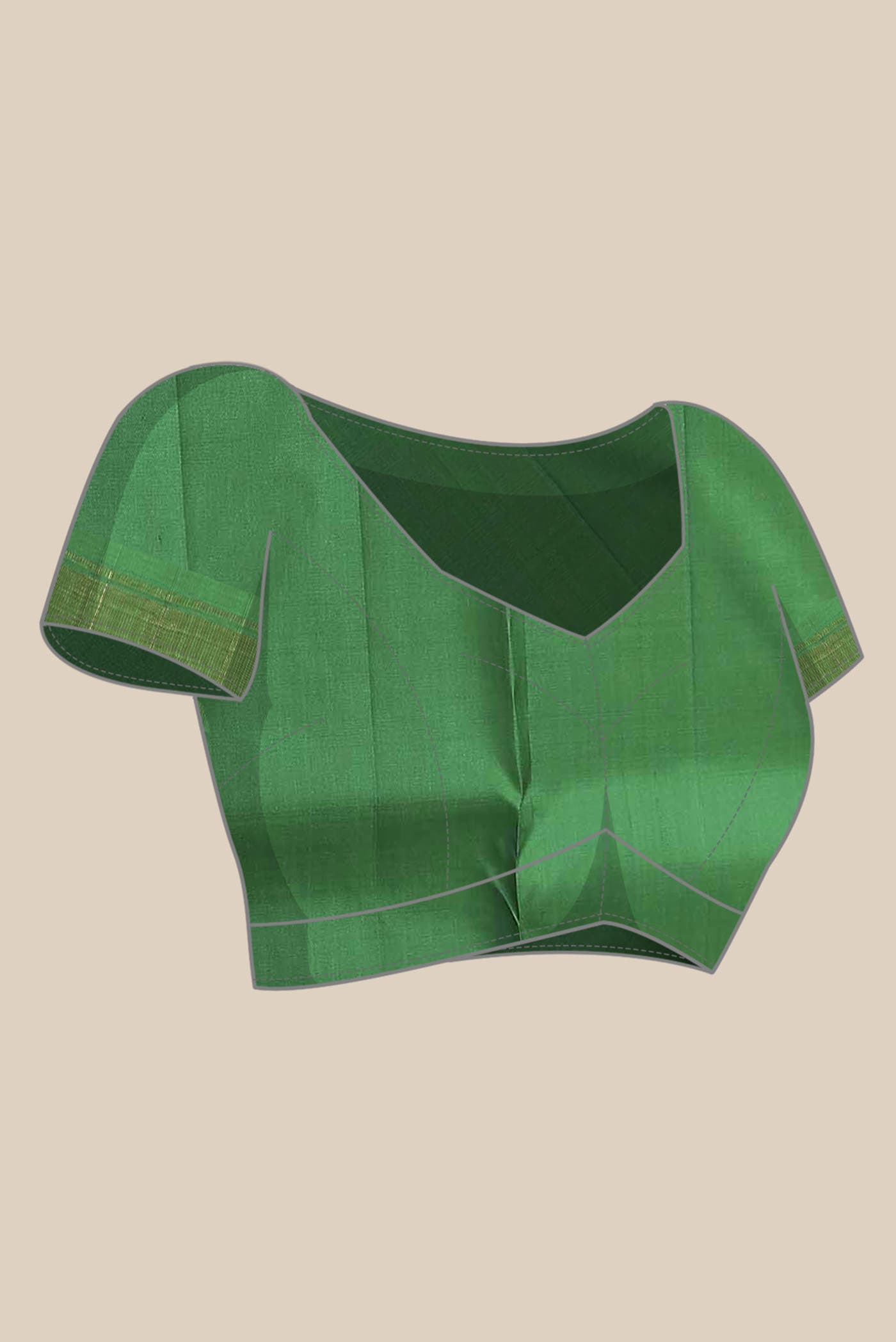 Green Kanchipuram Silk Saree