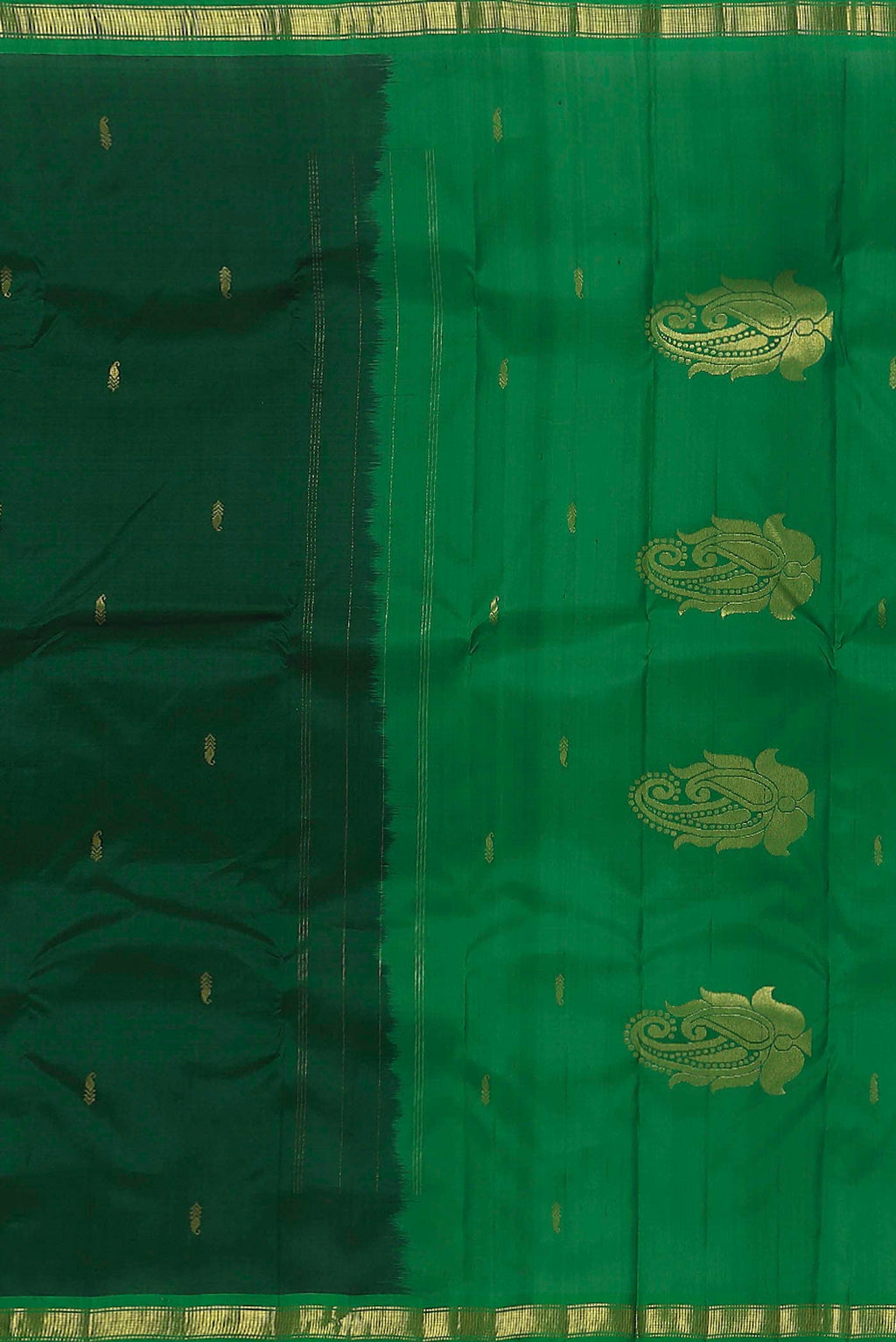 Green Kanchipuram Silk Saree