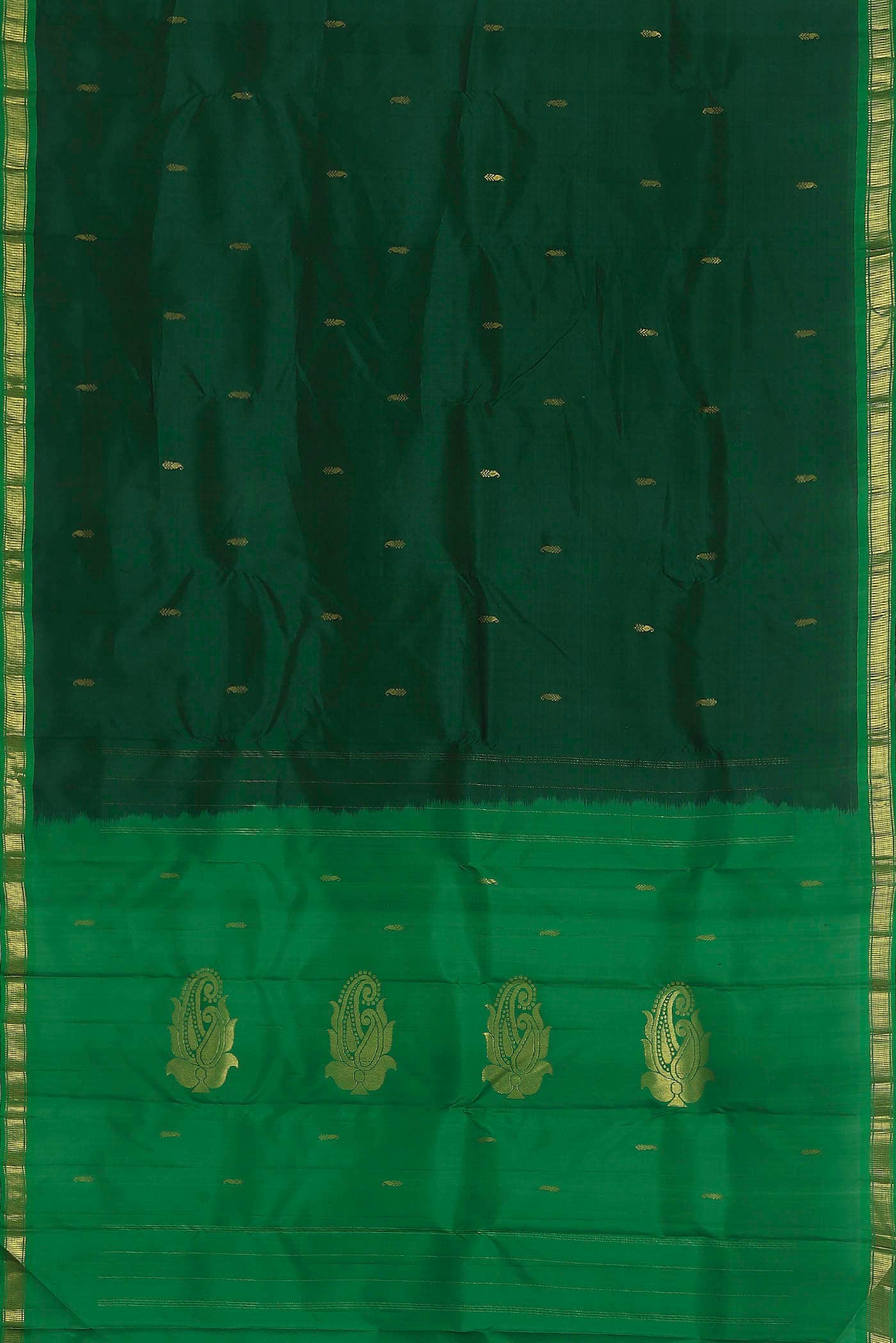 Green Kanchipuram Silk Saree