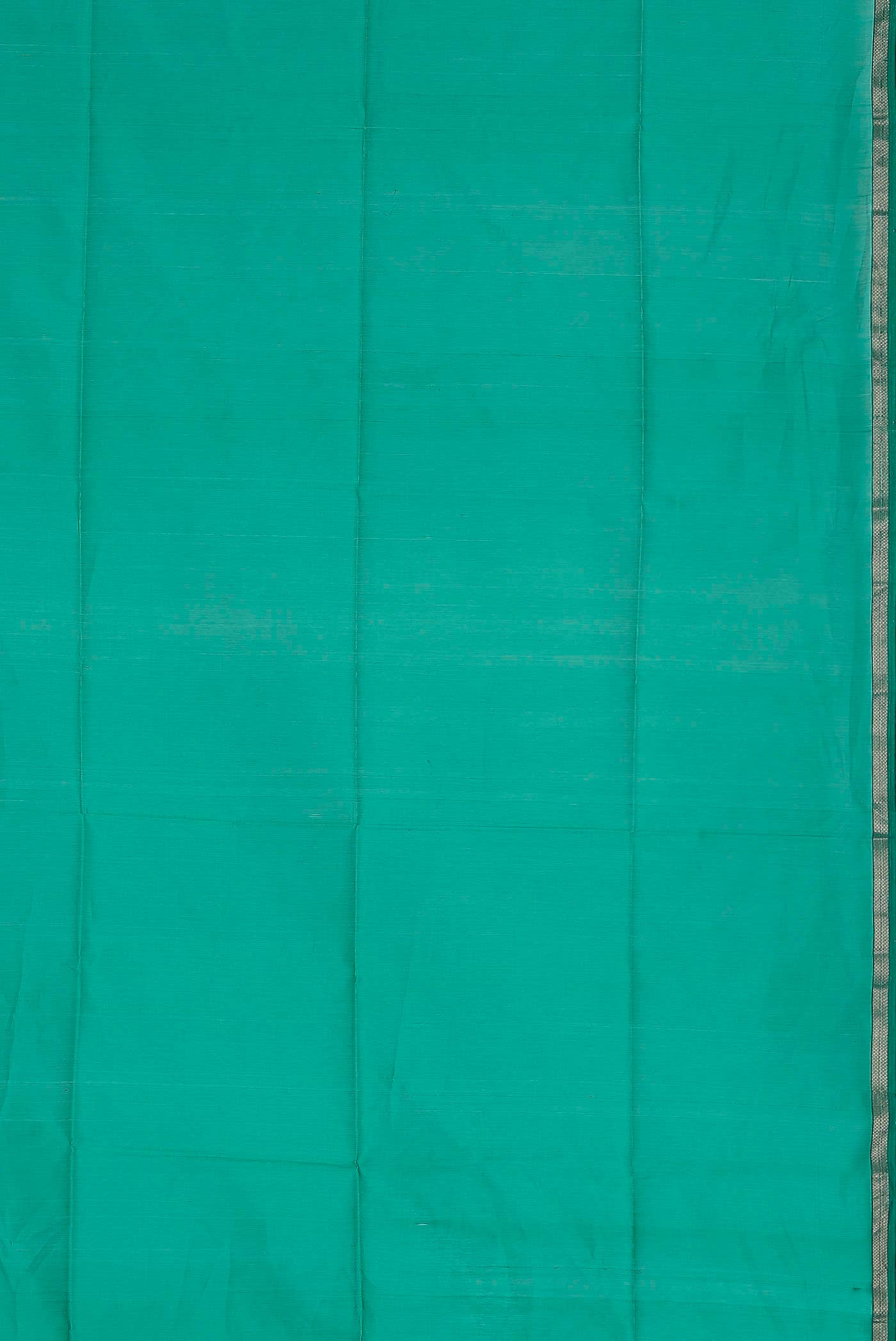 Sea Green Maheshwari Silk Cotton Saree