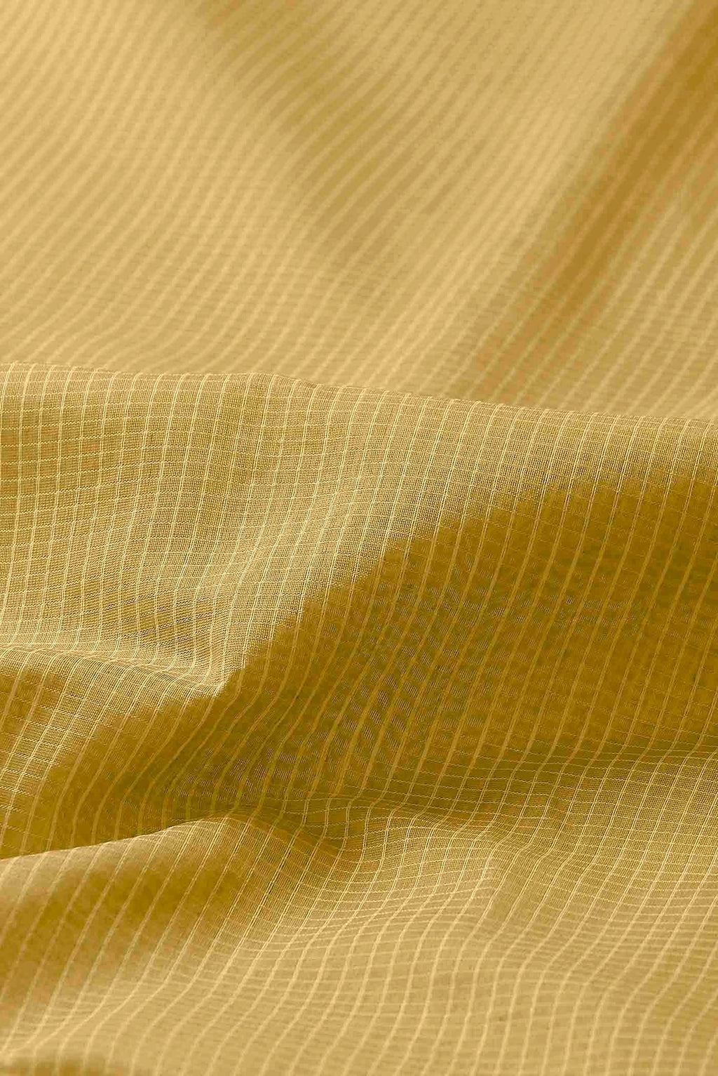 Yellow Maheshwari Silk Cotton Saree