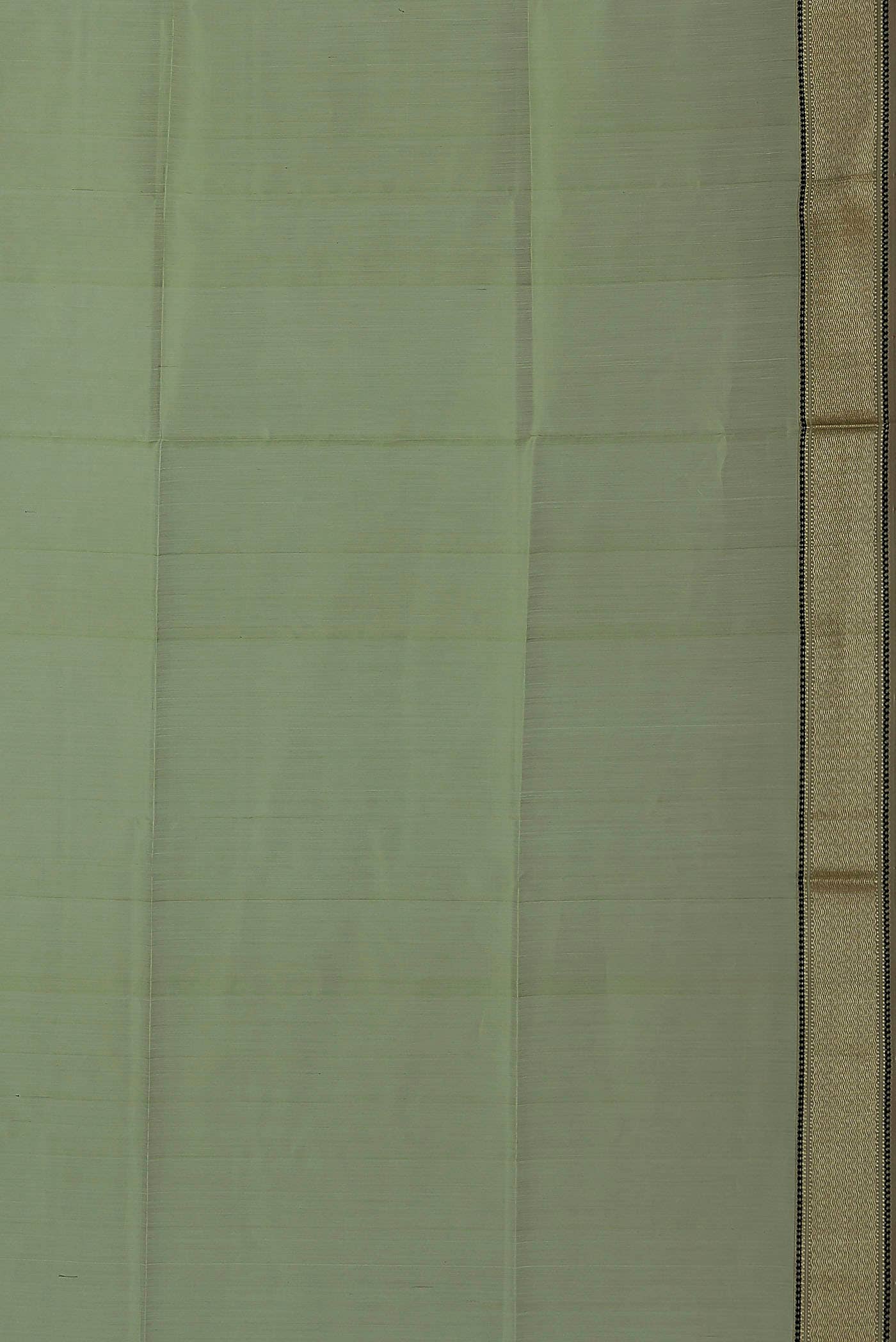 Light Green Maheshwari Silk Cotton Saree