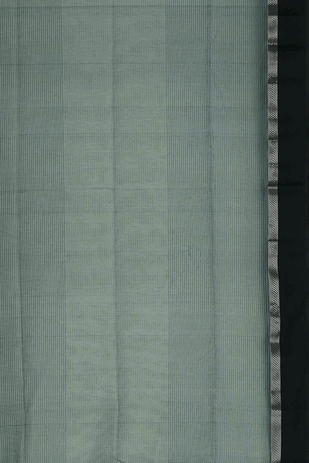 Sage Green Maheshwari Silk Cotton Saree