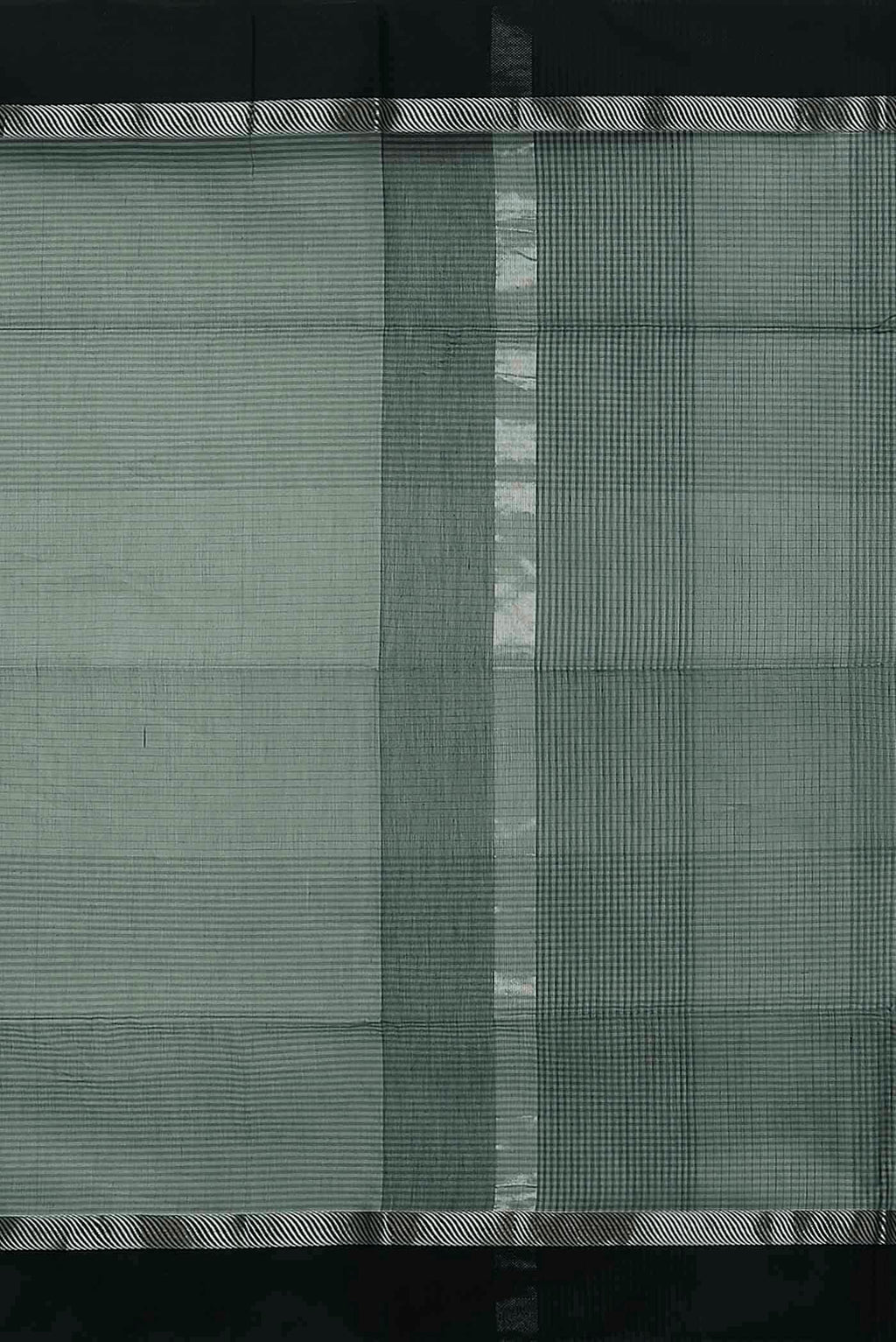 Sage Green Maheshwari Silk Cotton Saree