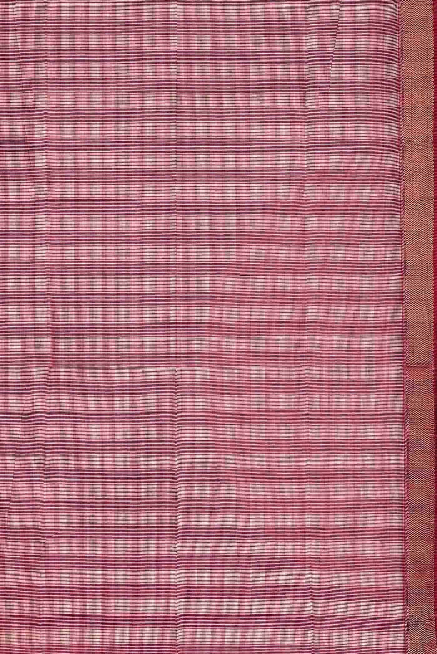 Pink Maheshwari Silk Cotton Saree