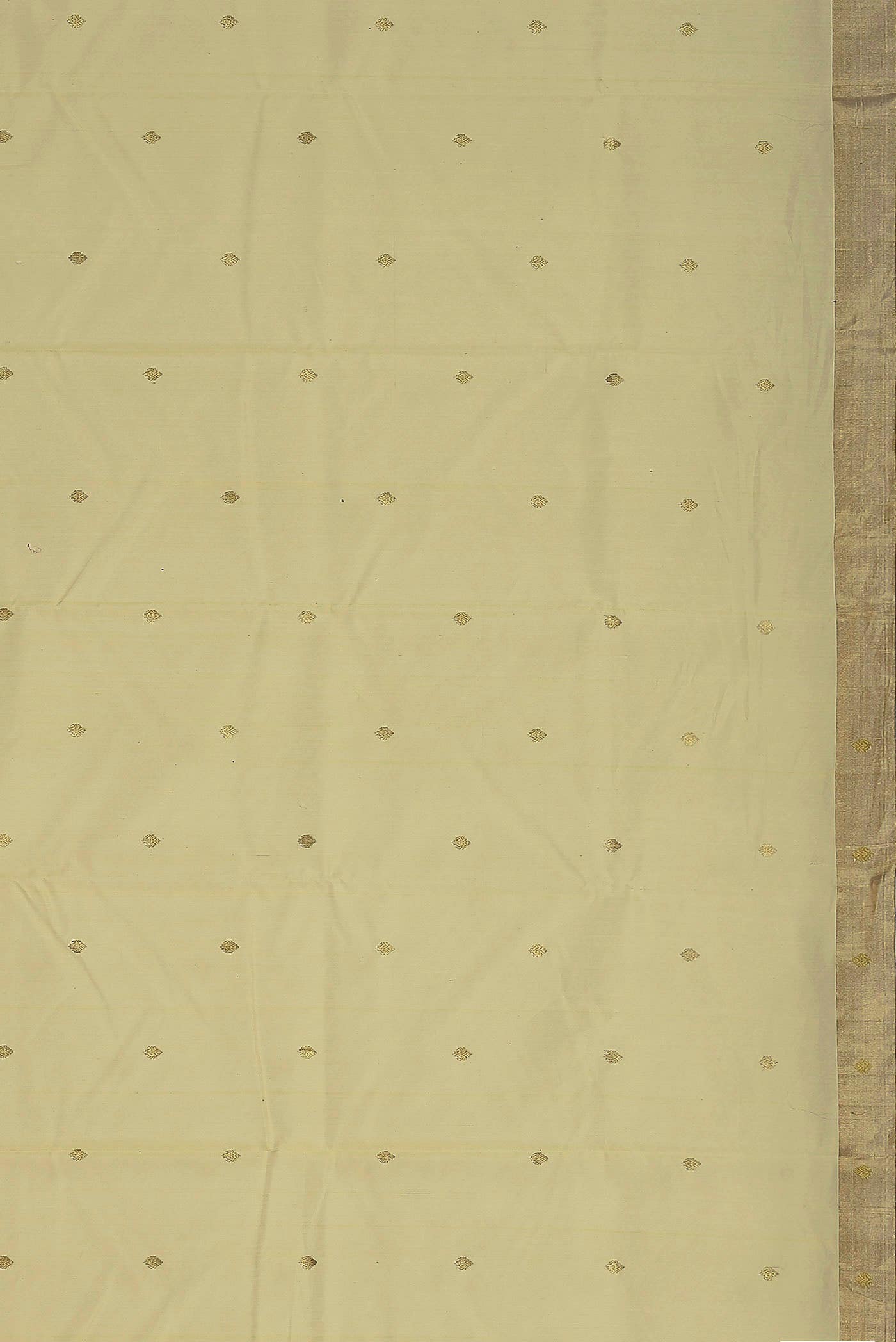 Yellow Chanderi Silk Cotton Saree