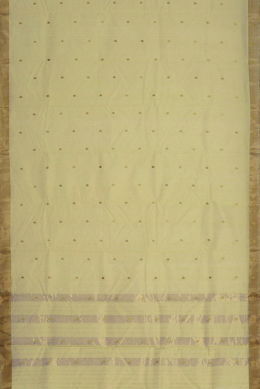 Yellow Chanderi Silk Cotton Saree