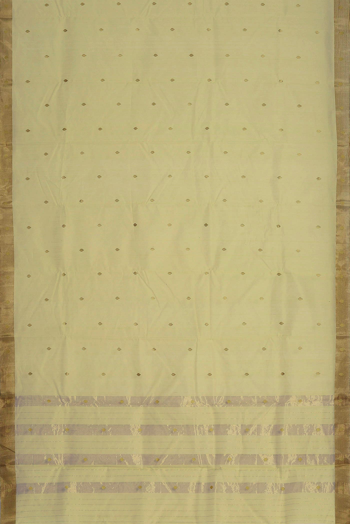 Yellow Chanderi Silk Cotton Saree