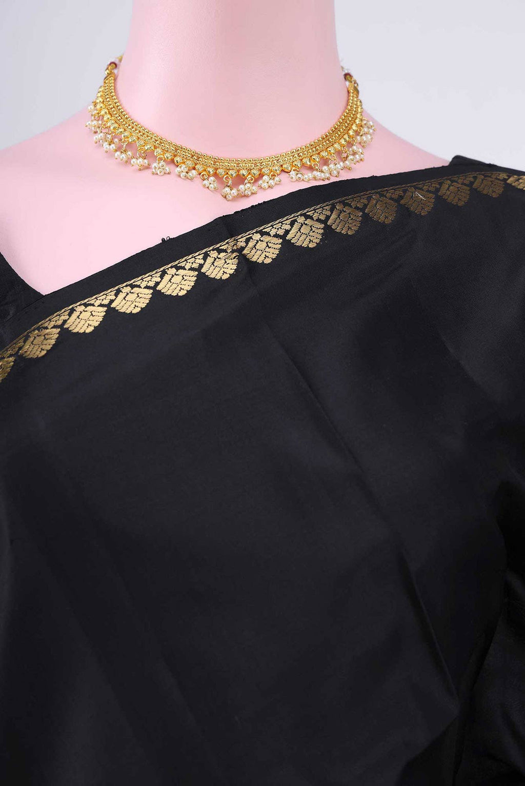 Black Soft Silk Saree