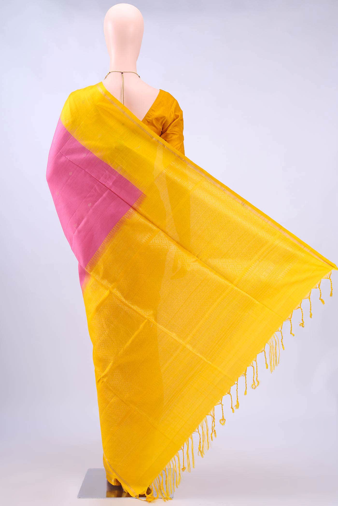 Pink Soft Silk Saree