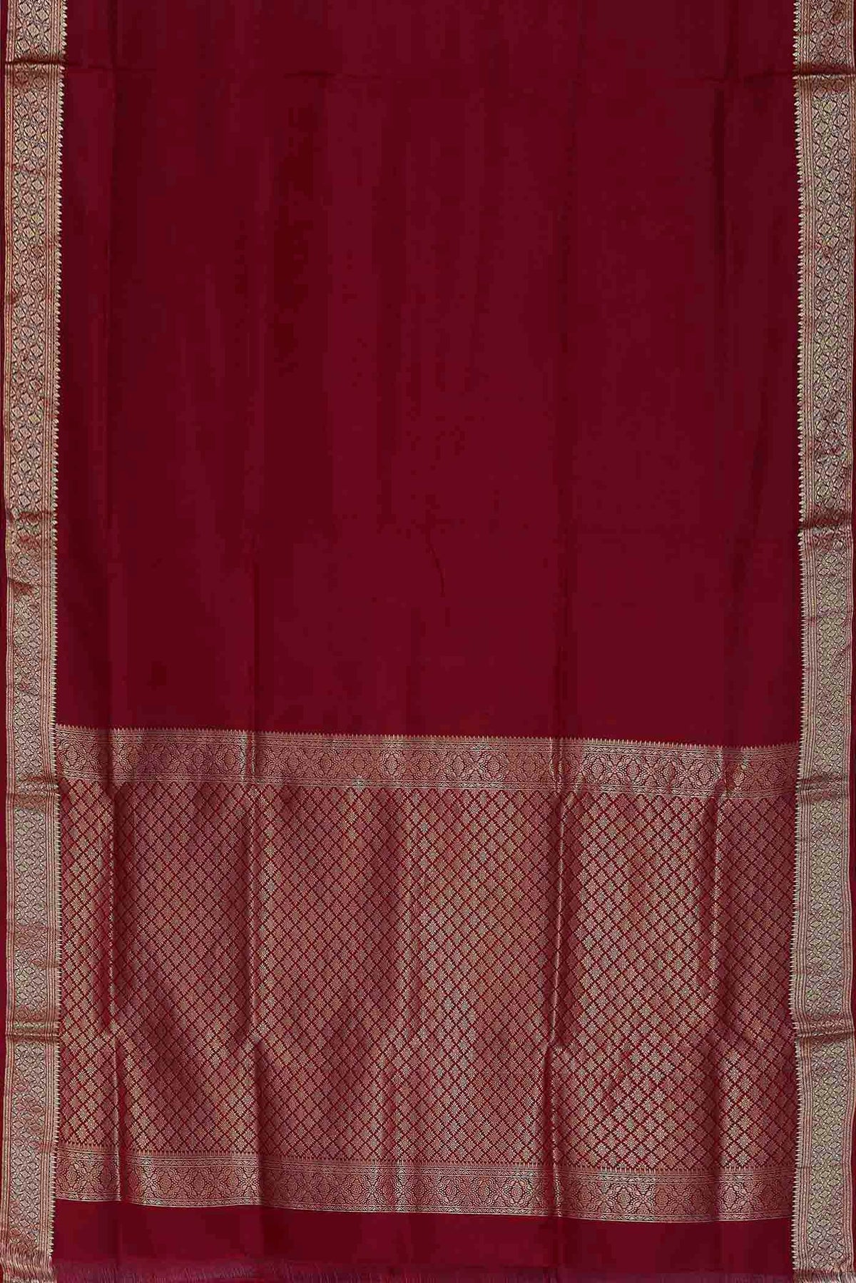 Maroon Soft Silk Saree