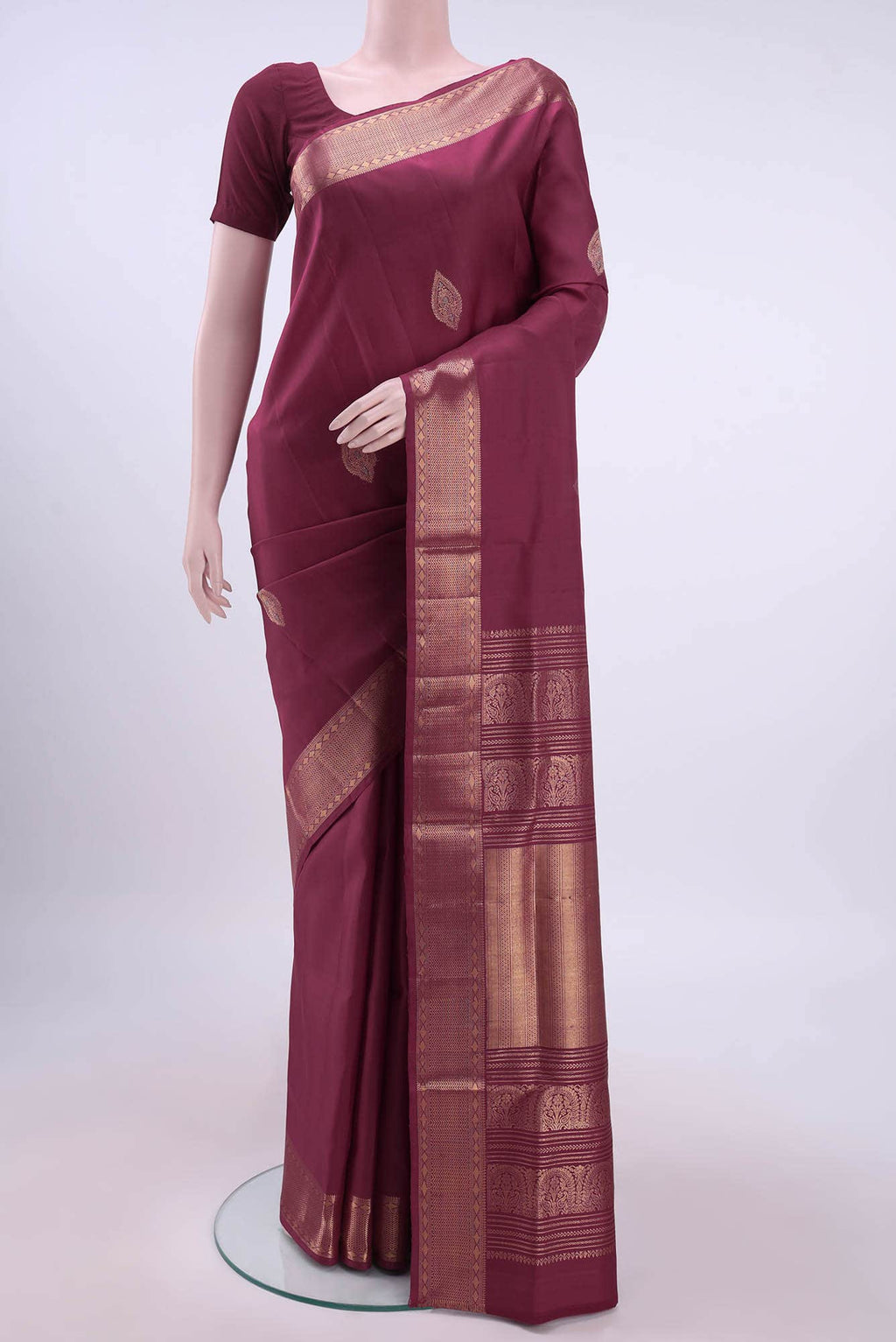 Magenta Uppada Silk Saree