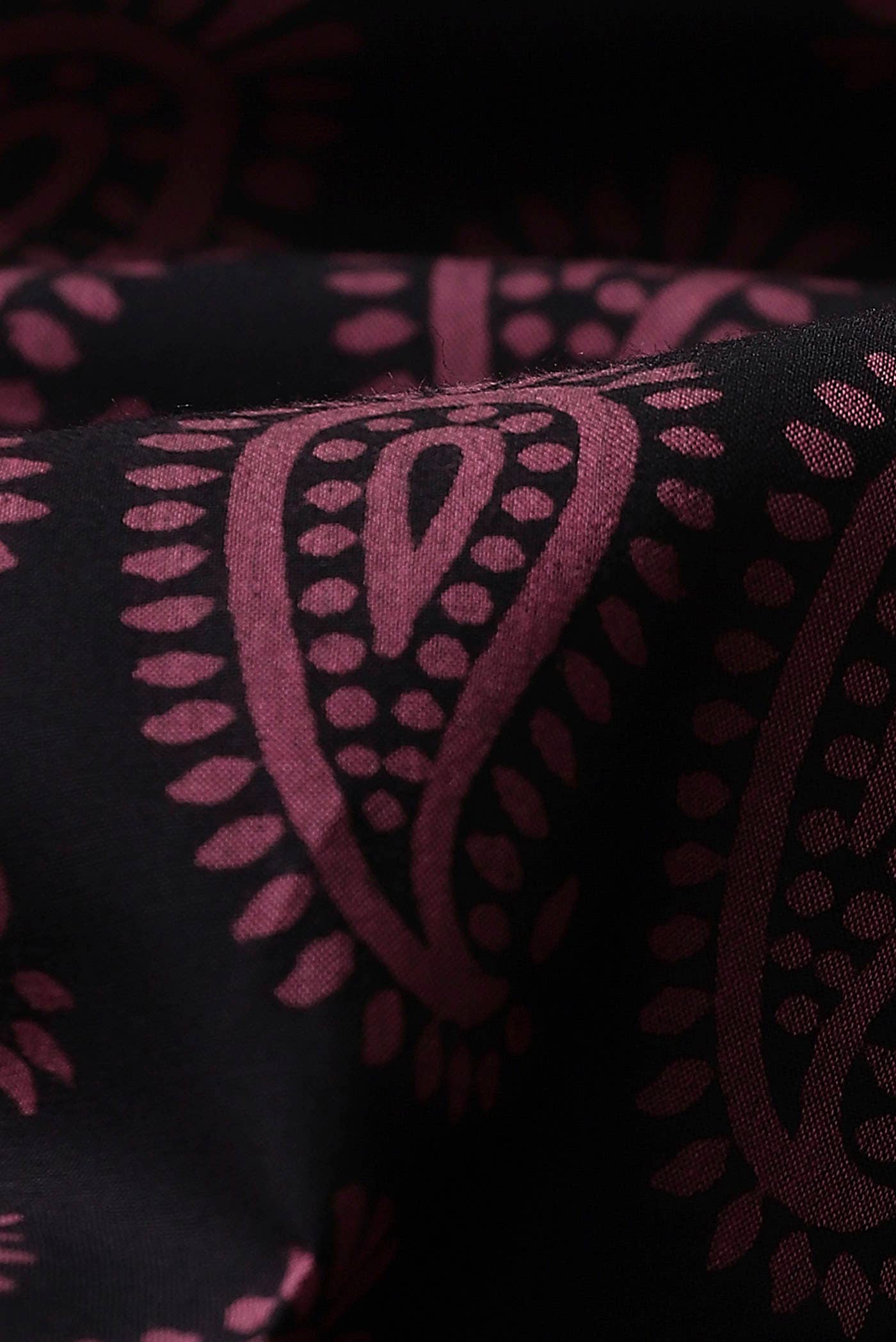 Black Mangalagiri Cotton Saree